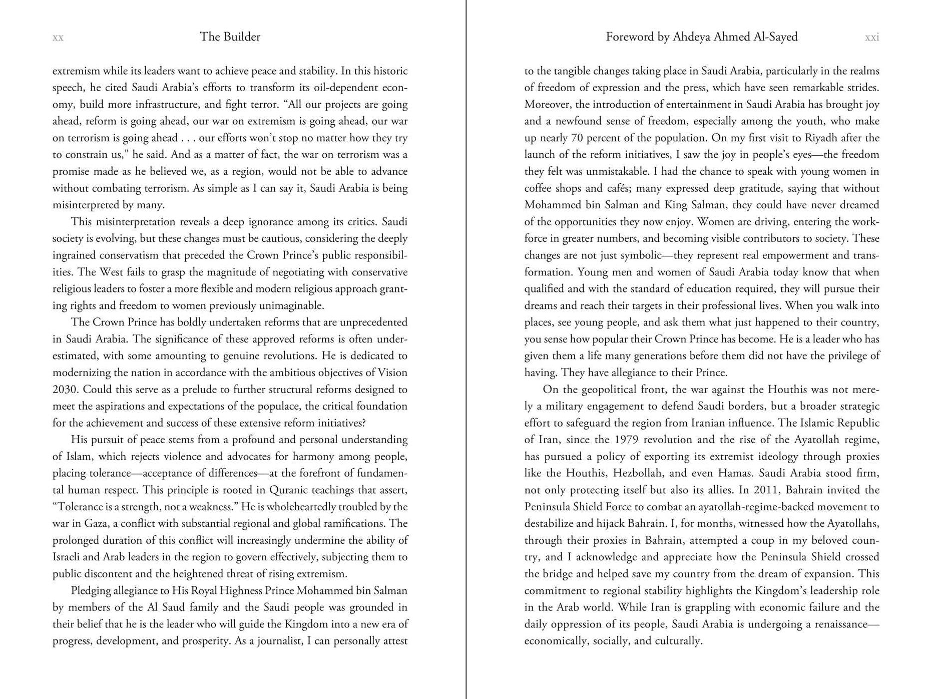 The Builder: MBS: Shaping Peace and Power at a Defining Moment in History