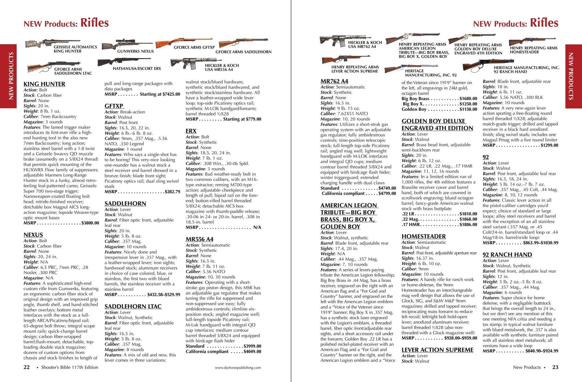 Shooter's Bible 117th Edition: The World's Bestselling Firearms Reference