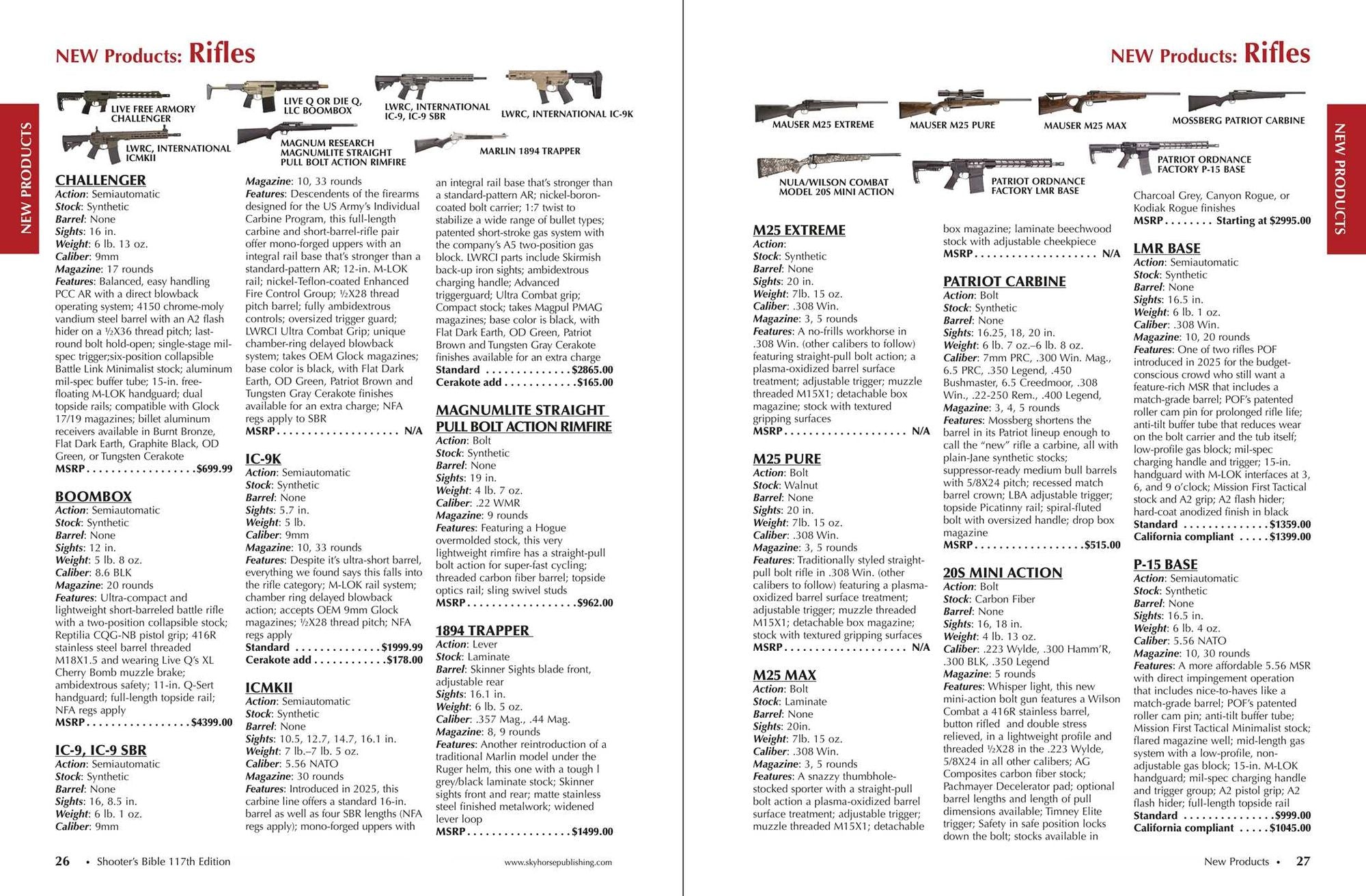 Shooter's Bible 117th Edition: The World's Bestselling Firearms Reference