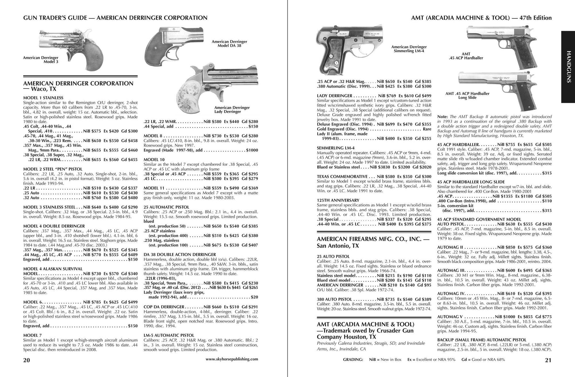 Gun Trader's Guide, Forty-Seventh Edition: A Comprehensive, Fully Illustrated Guide to Modern Collectible Firearms with Current Market Values