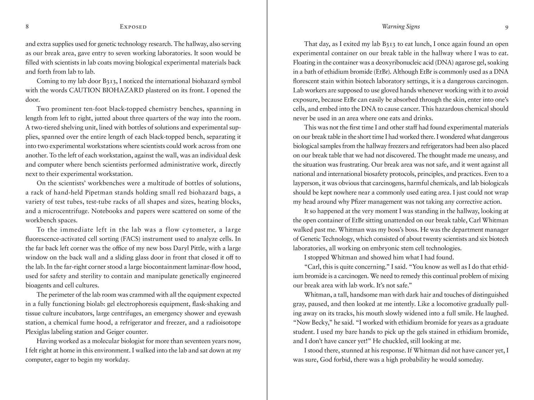 Exposed: A Pfizer Scientist Battles Corruption, Lies, and Betrayal, and Becomes a Biohazard Whistleblower