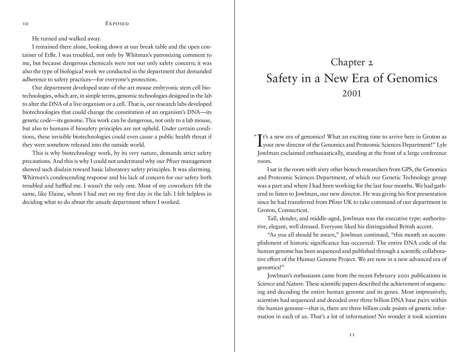Exposed: A Pfizer Scientist Battles Corruption, Lies, and Betrayal, and Becomes a Biohazard Whistleblower