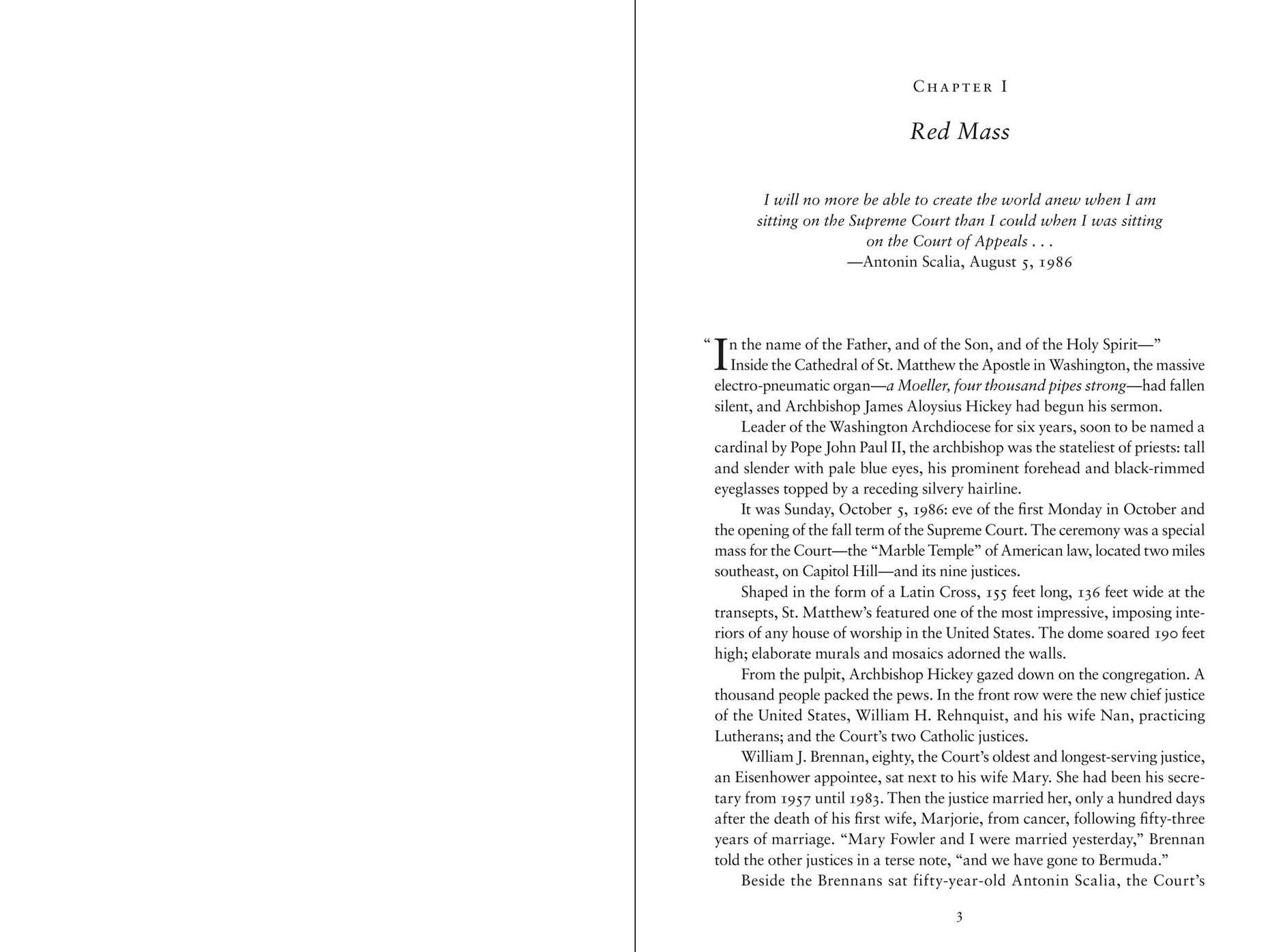 Scalia: Supreme Court Years, 1986 to 2001