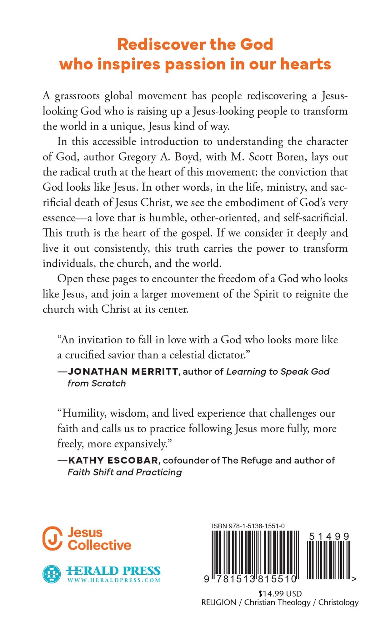 God Looks Like Jesus: A Renewed Approach to Understanding God