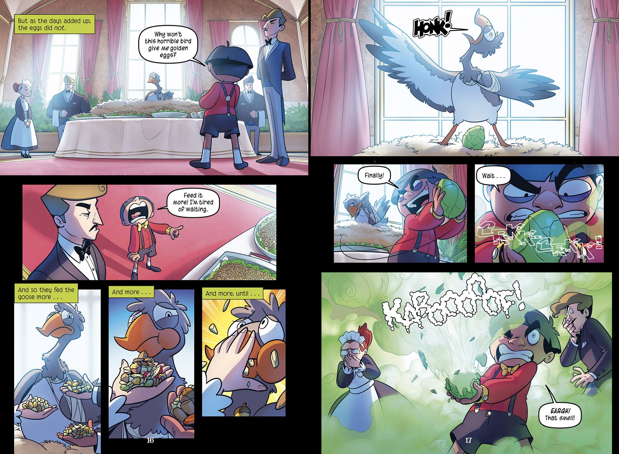 The Goose that Laid the Rotten Egg: A Graphic Novel