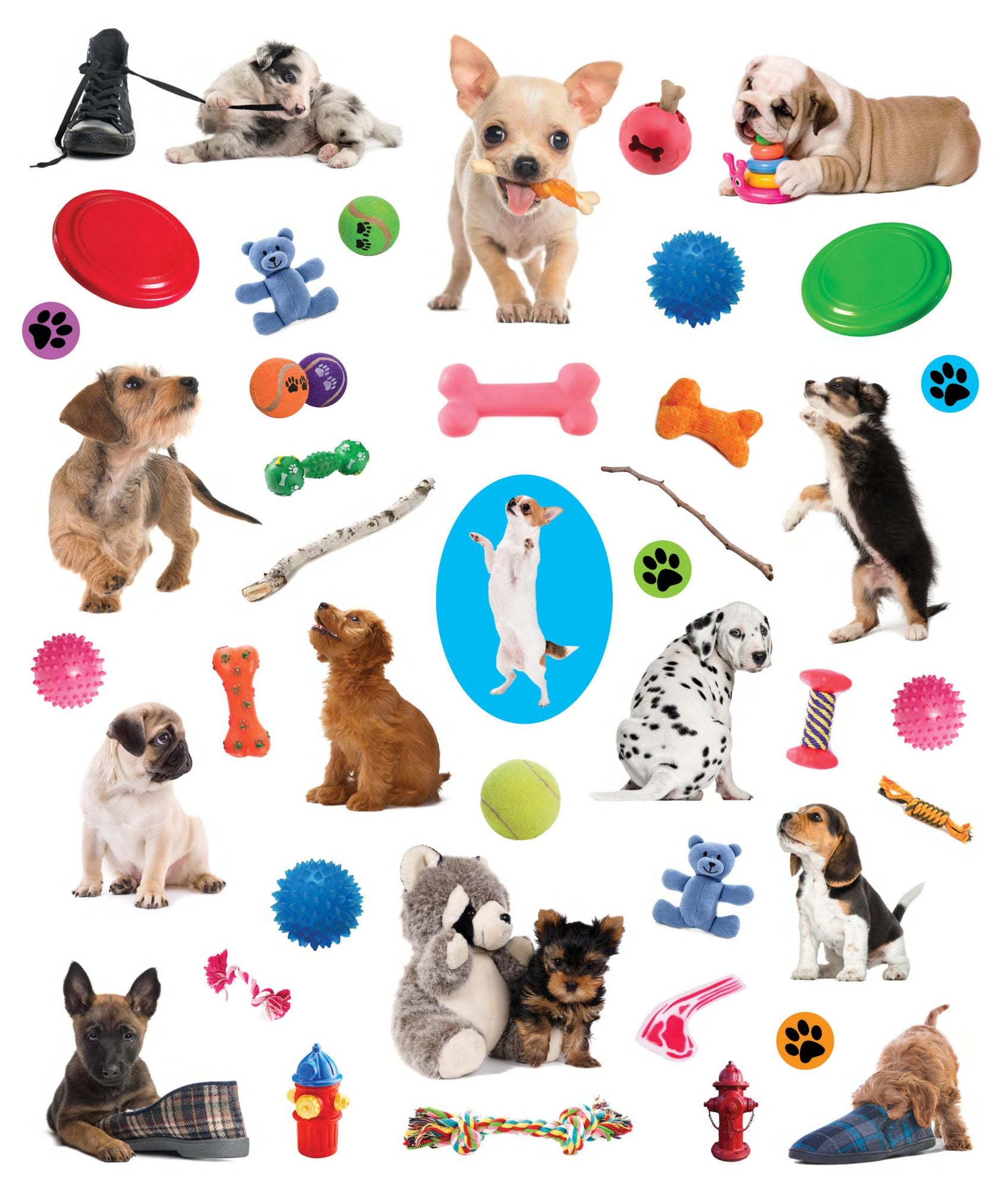 Eyelike Stickers: Puppies