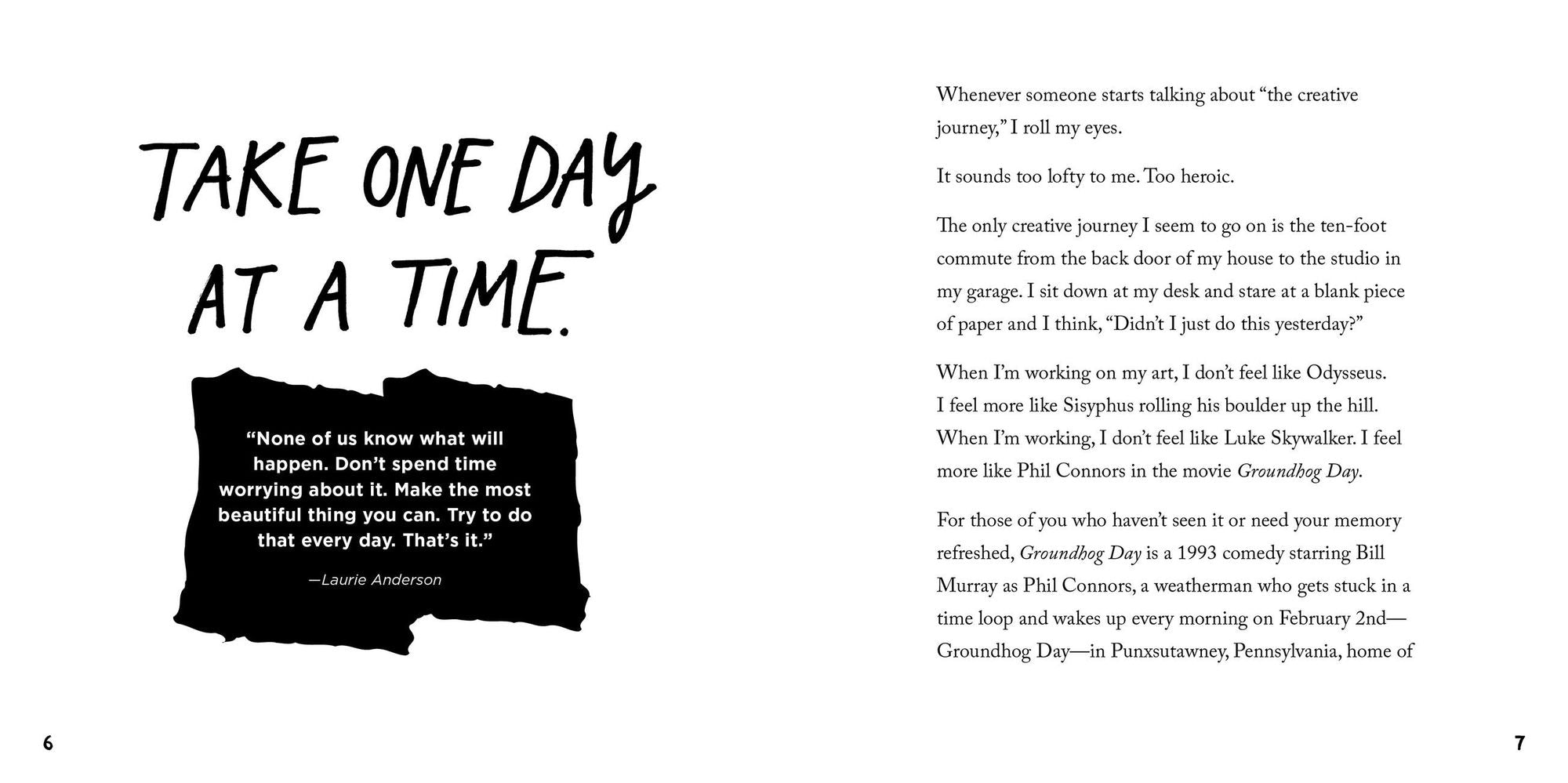Keep Going: 10 Ways to Stay Creative in Good Times and Bad