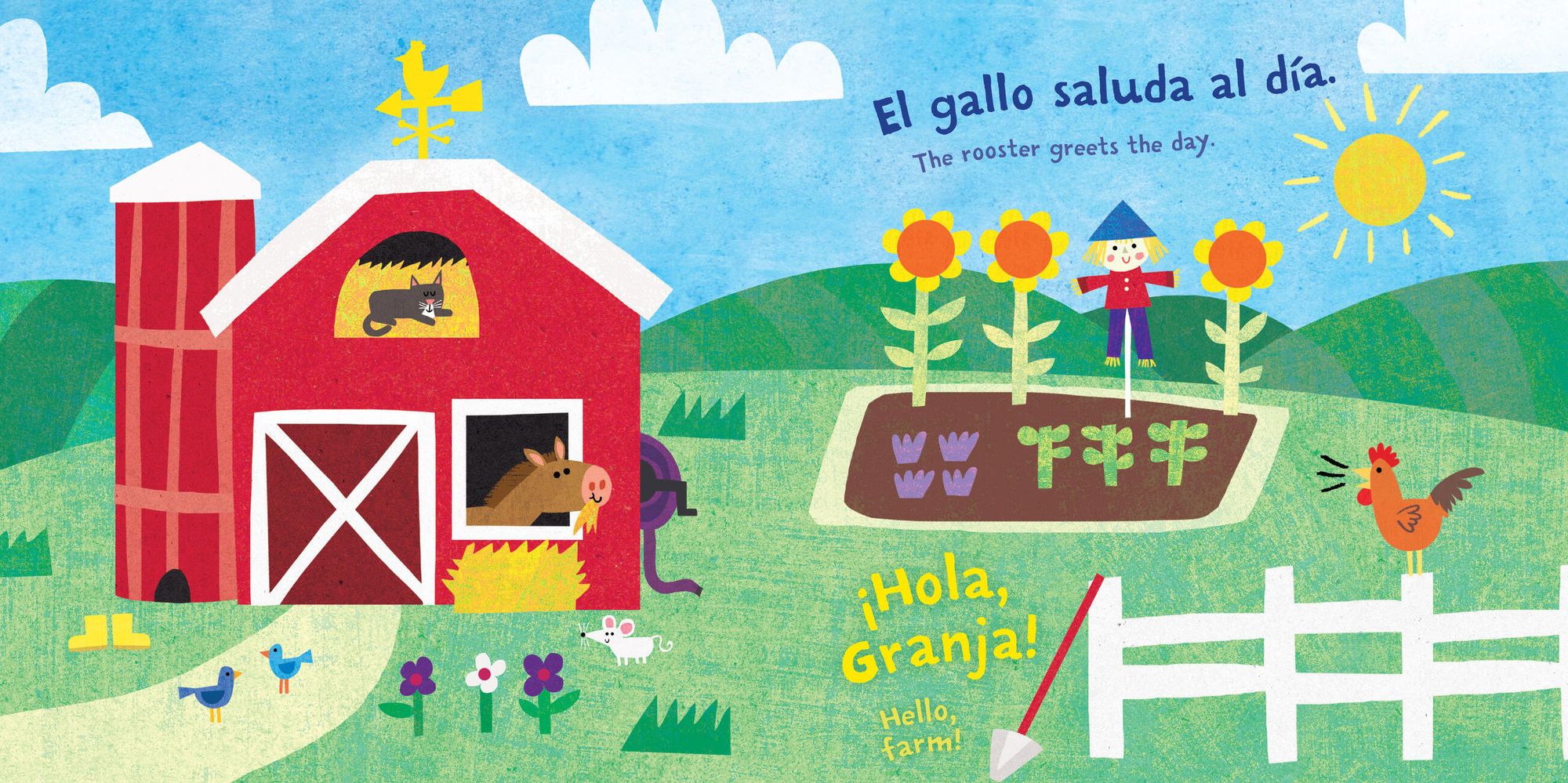 Indestructibles: ¡Hola, granja! / Hello, Farm!: Chew Proof · Rip Proof · Nontoxic · 100% Washable (Book for Babies, Newborn Books, Safe to Chew)