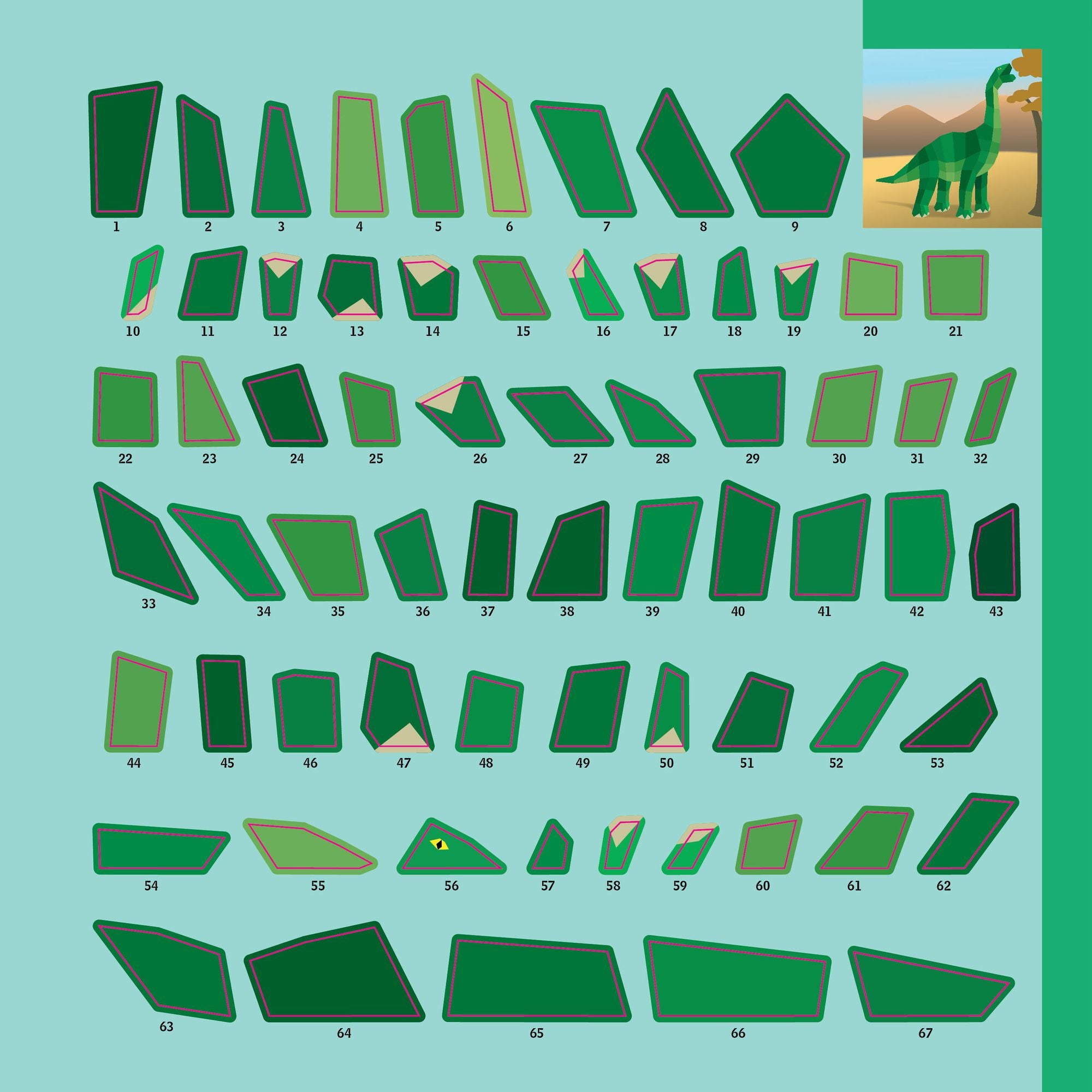 Paint by Sticker Kids: Dinosaurs