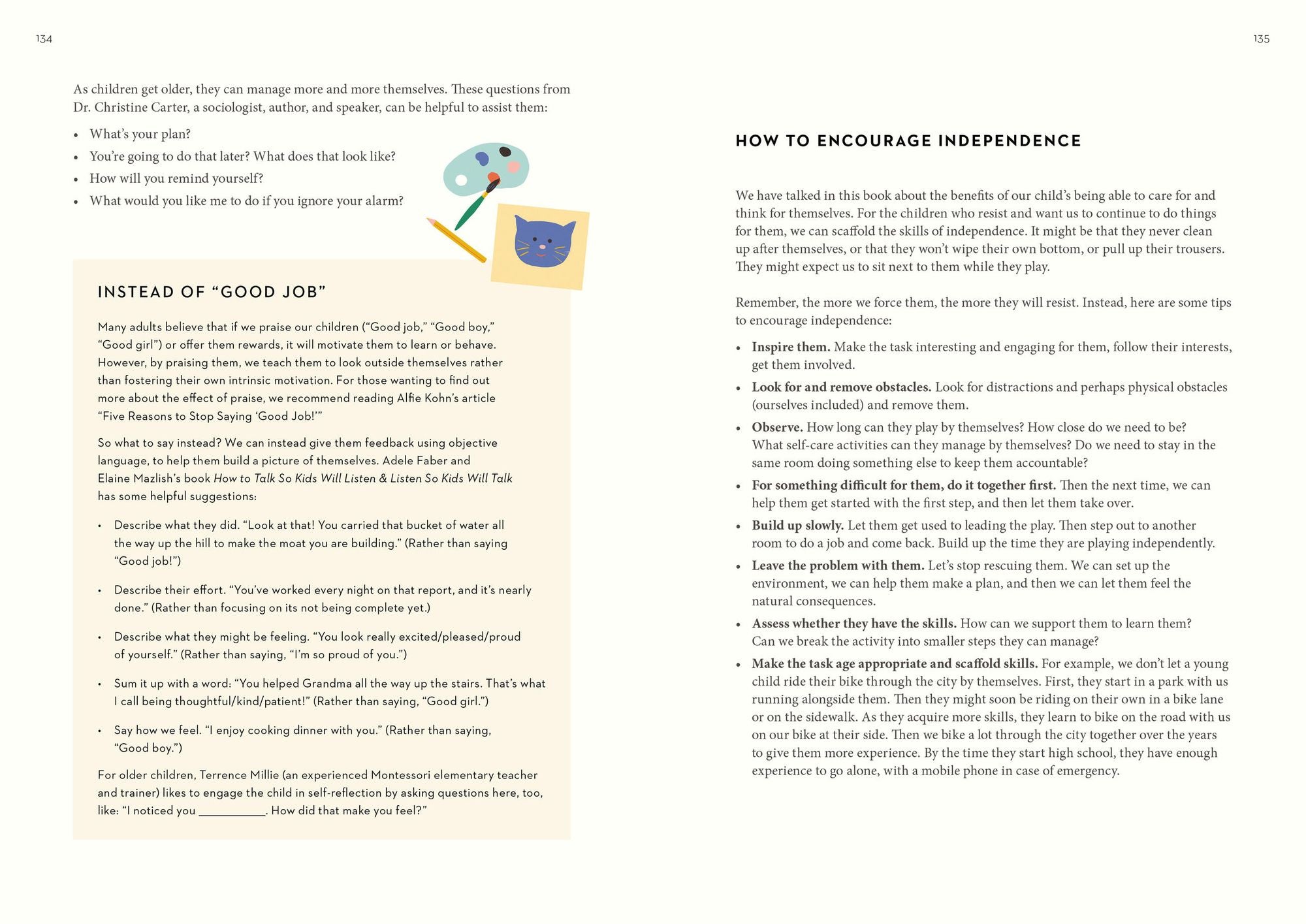 The Montessori Child: A Parent's Guide to Raising Capable Children with Creative Minds and Compassionate Hearts