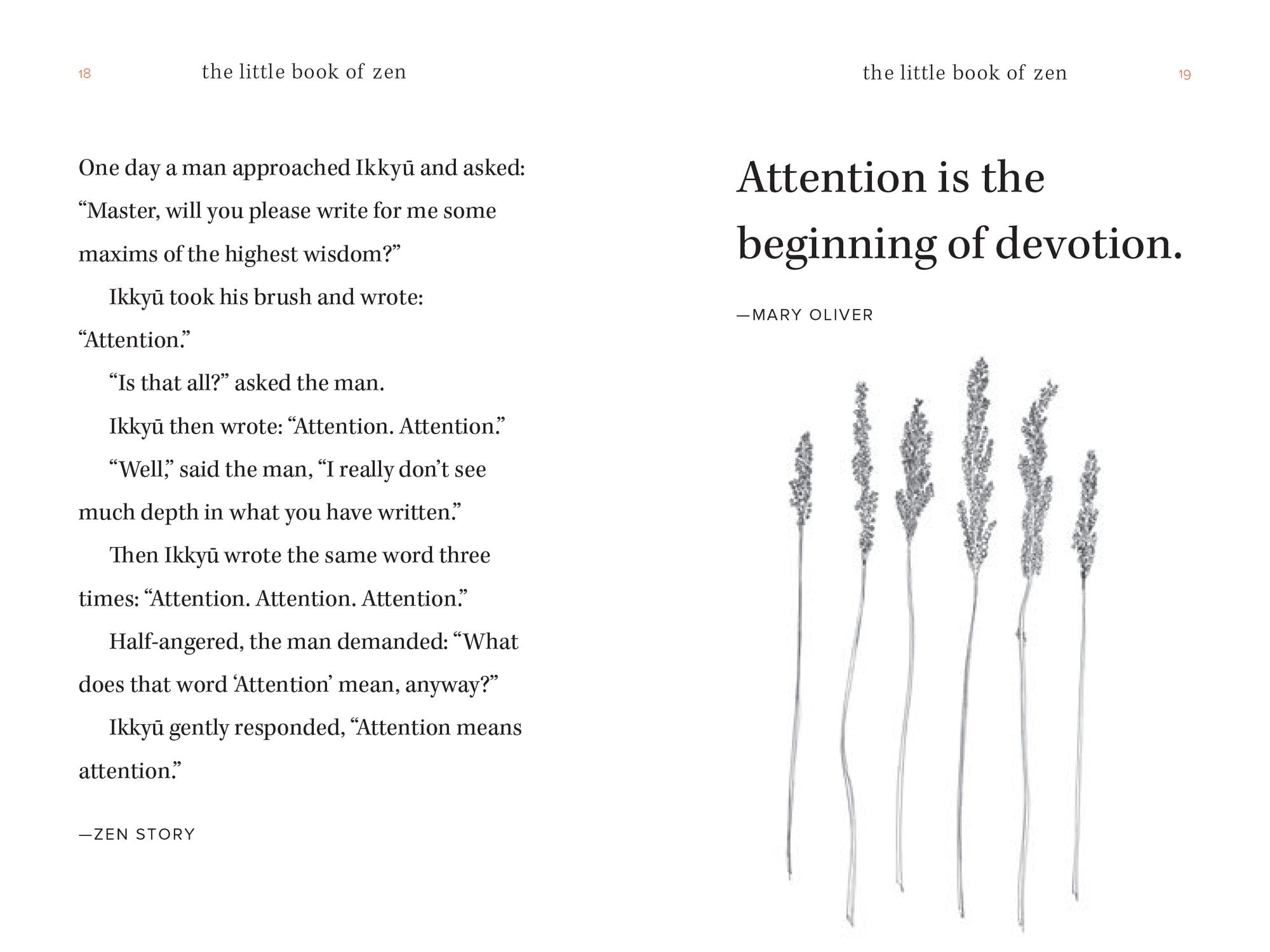 The Little Book of Zen: Sayings, Parables, Meditations & Haiku