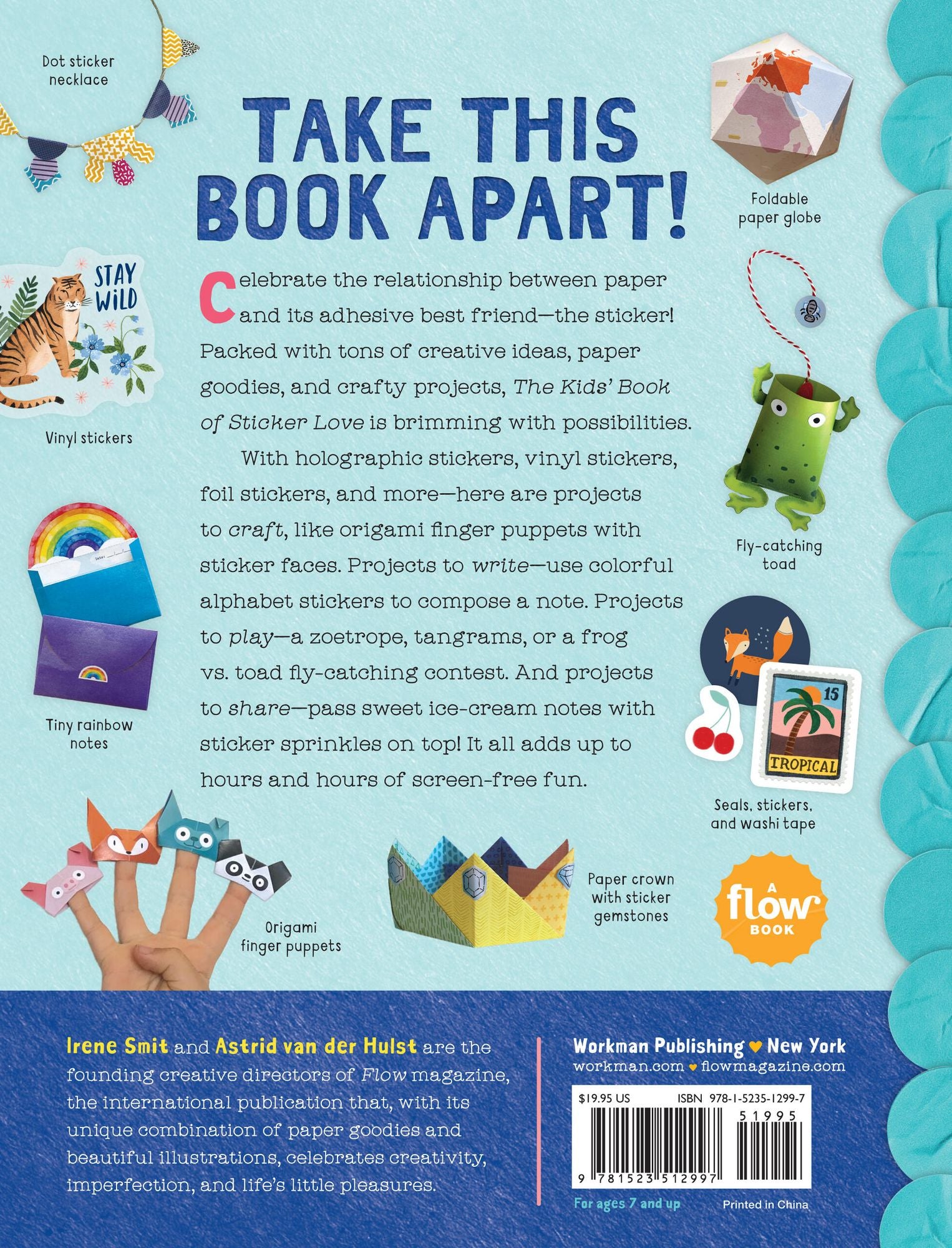 Kids' Book of Sticker Love: Paper Projects to Make & Decorate