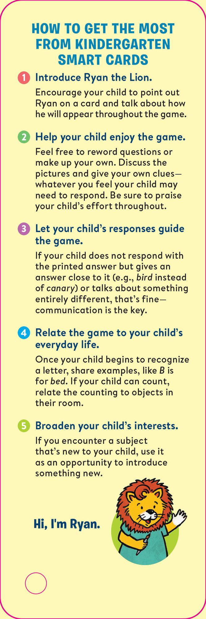 Brain Quest Kindergarten Smart Cards Revised 5th Edition