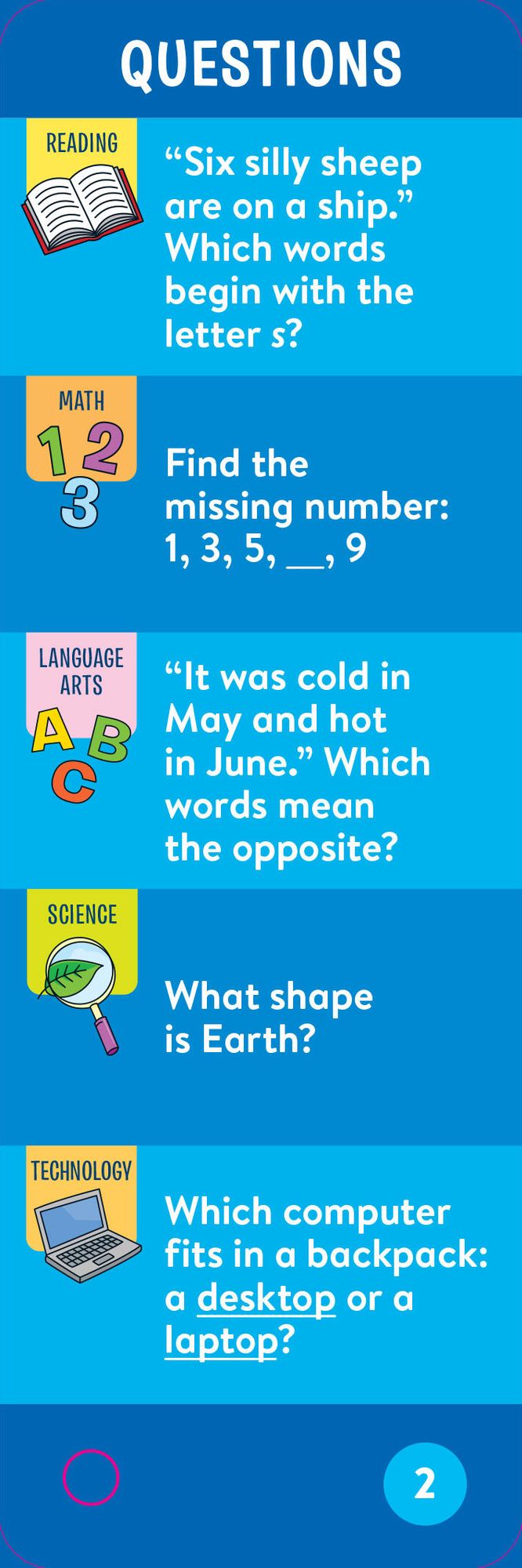 Brain Quest 1st Grade Smart Cards Revised 5th Edition