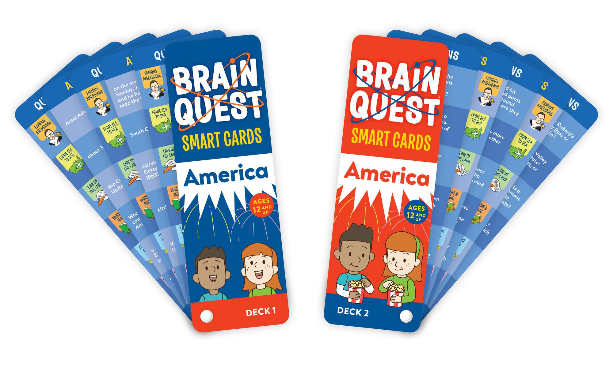 Brain Quest America Smart Cards Revised 4th Edition