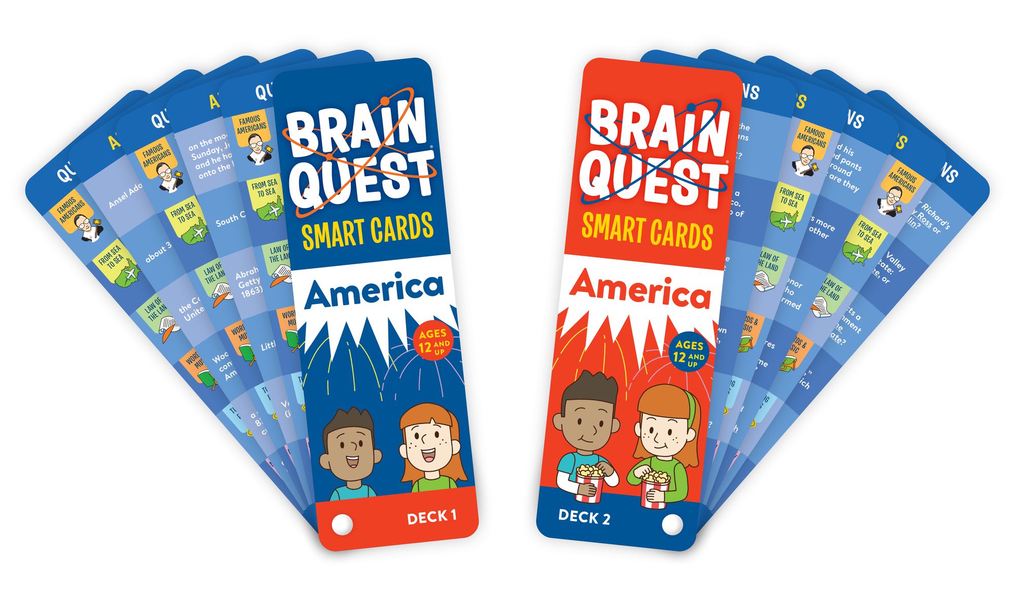 Brain Quest America Smart Cards Revised 4th Edition