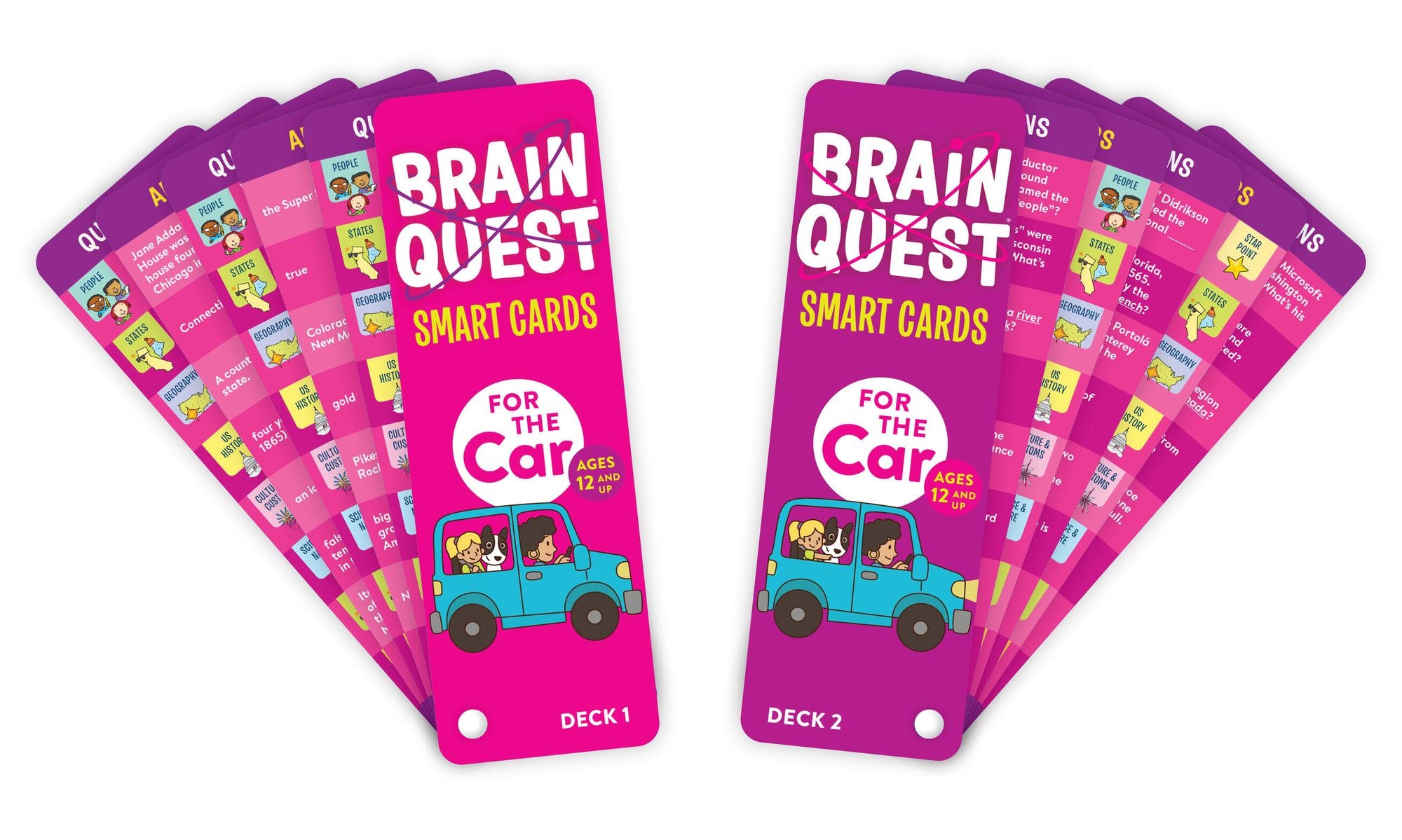 Brain Quest For the Car Smart Cards Revised 5th Edition