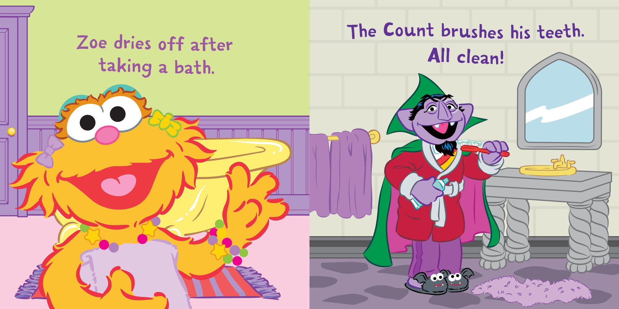 Indestructibles: Sesame Street: Time for Bed!: Chew Proof * Rip Proof * Nontoxic * 100% Washable (Book for Babies, Newborn Books, Safe to Chew)