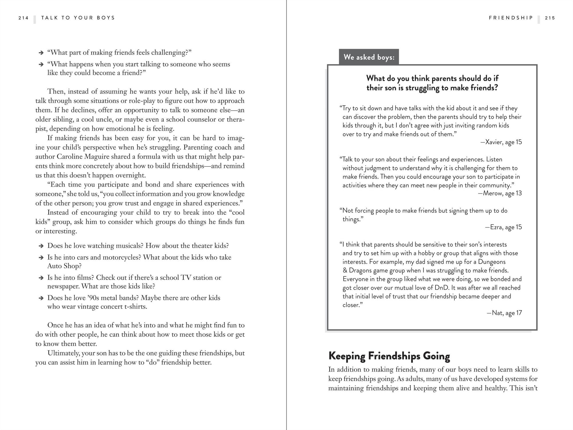 Talk to Your Boys: 16 Conversations to Help Tweens and Teens Grow into Confident, Caring Young Men