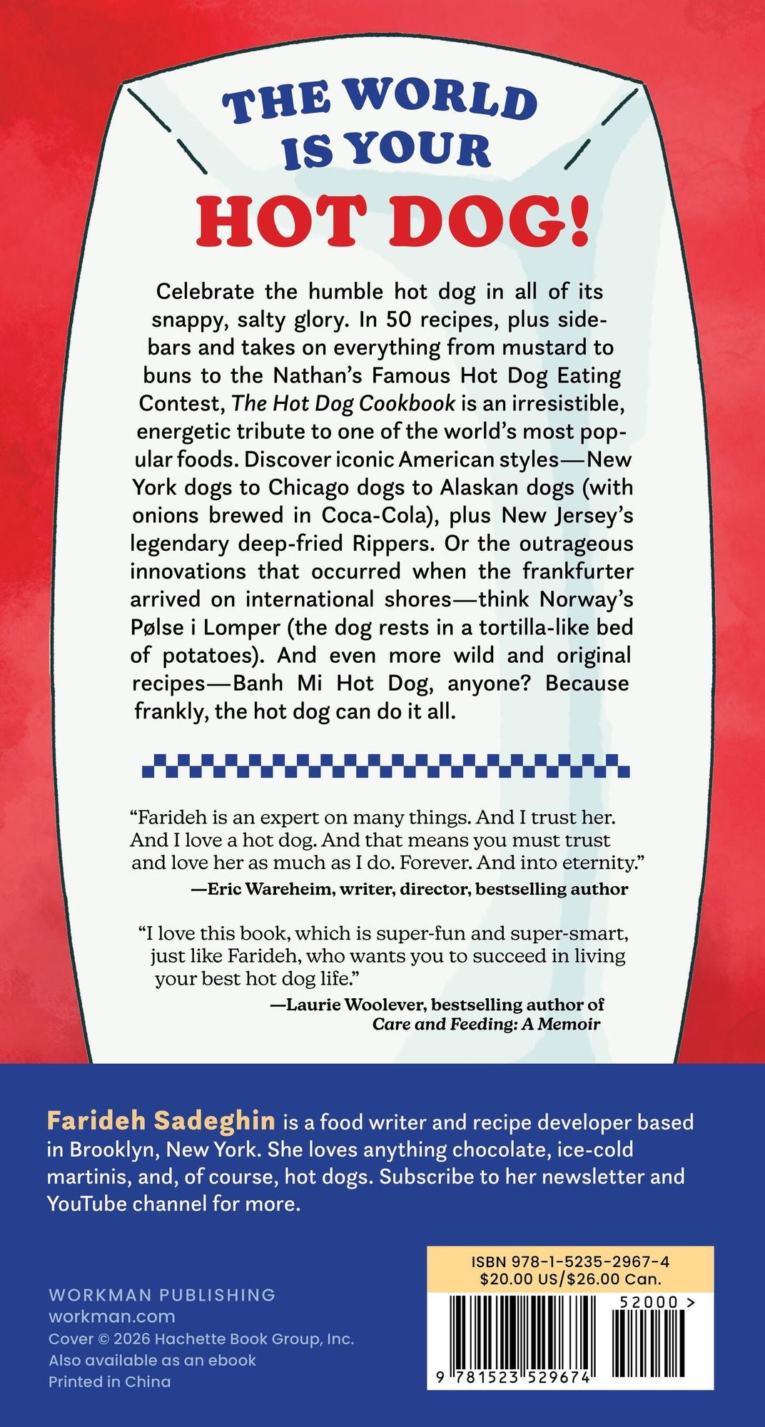 The Hot Dog Cookbook: 50 Recipes for the World's Best Food