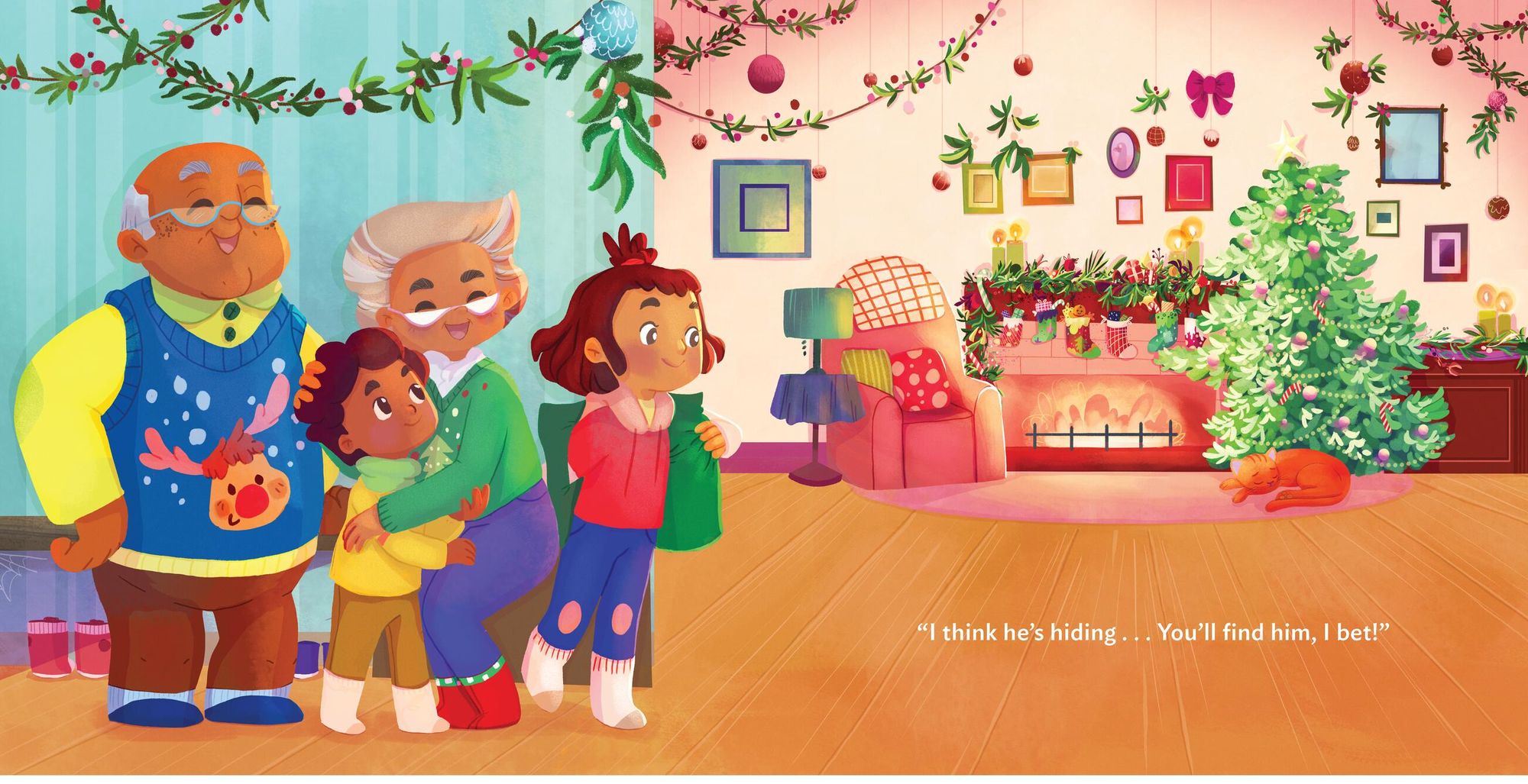 Hide-and-Seek with Santa Claus