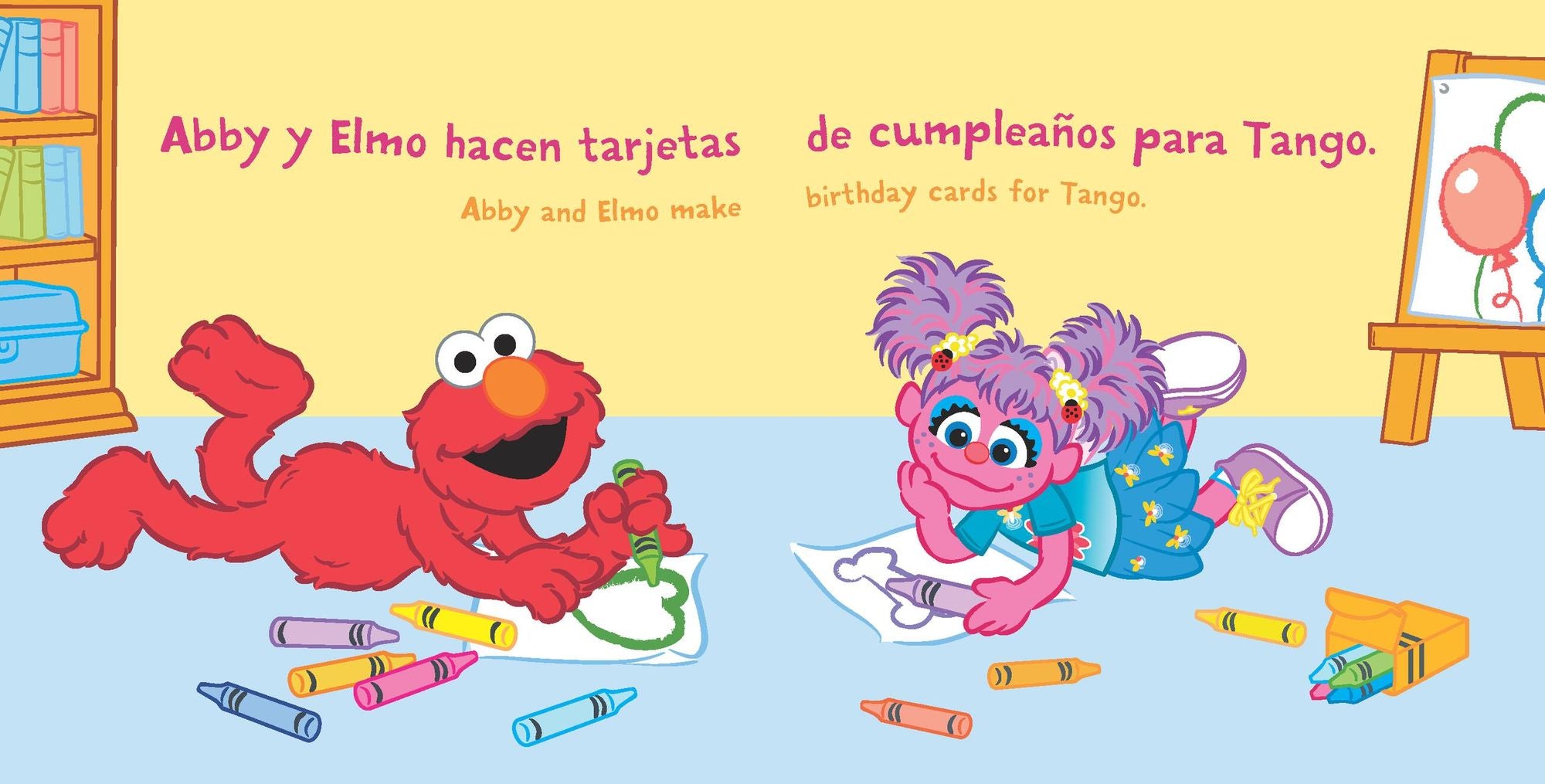 Indestructibles: Sesame Street: Bilingual English/Spanish Elmo dice: ¡Sorpresa! / Elmo Says Surprise!: Resiste mordidas, No se rompe, No es tóxico, 100% lavable