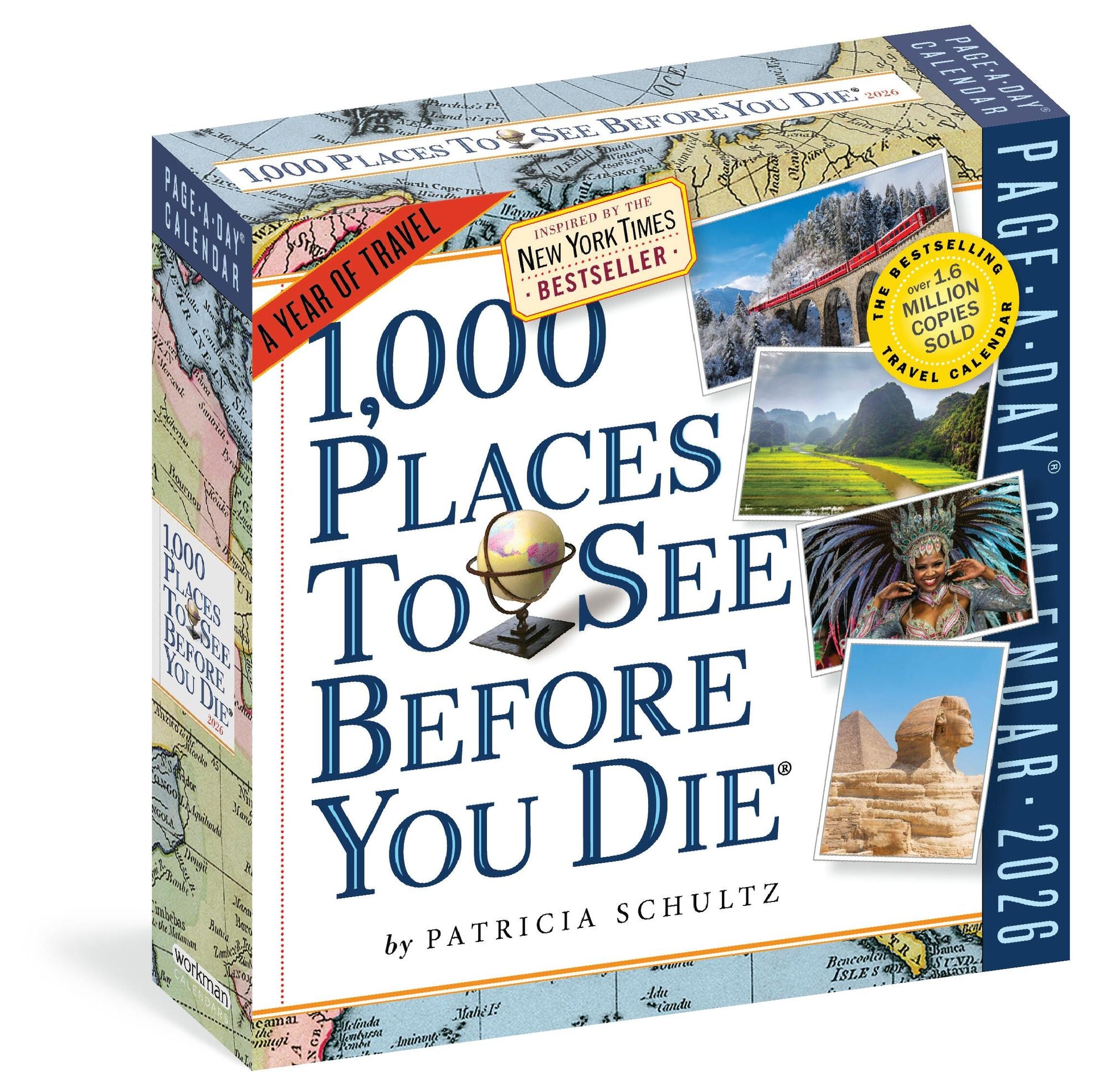 2026 1,000 Places to See Before You Die Page-A-Day Calendar