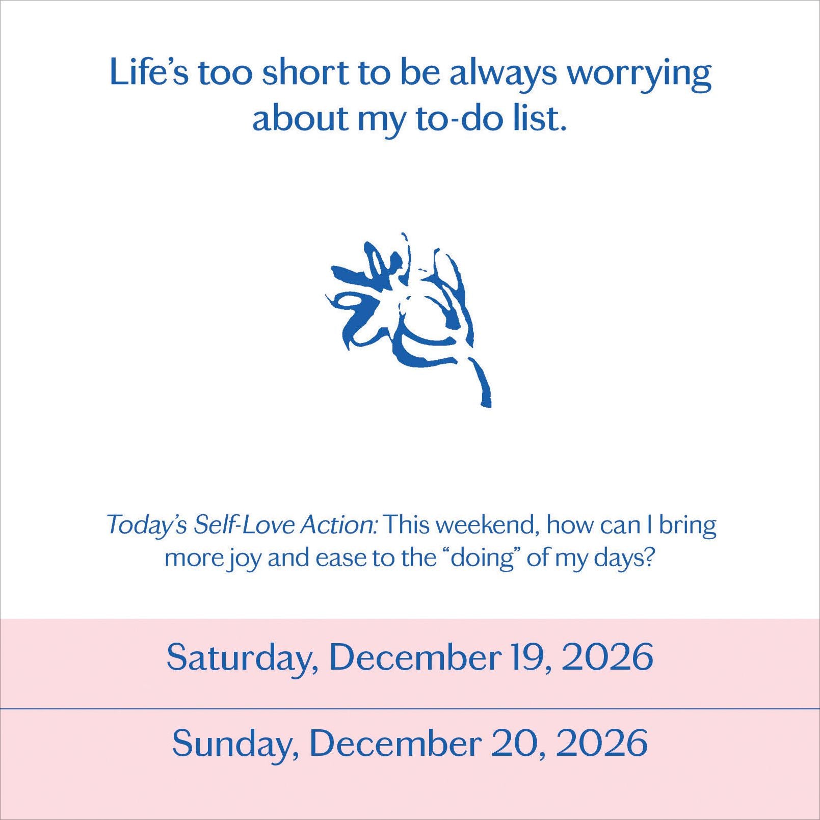 Year of Self-Love Page-A-Day Calendar 2026: Daily Affirmations and Actions for Self-Compassion and Self-Worth