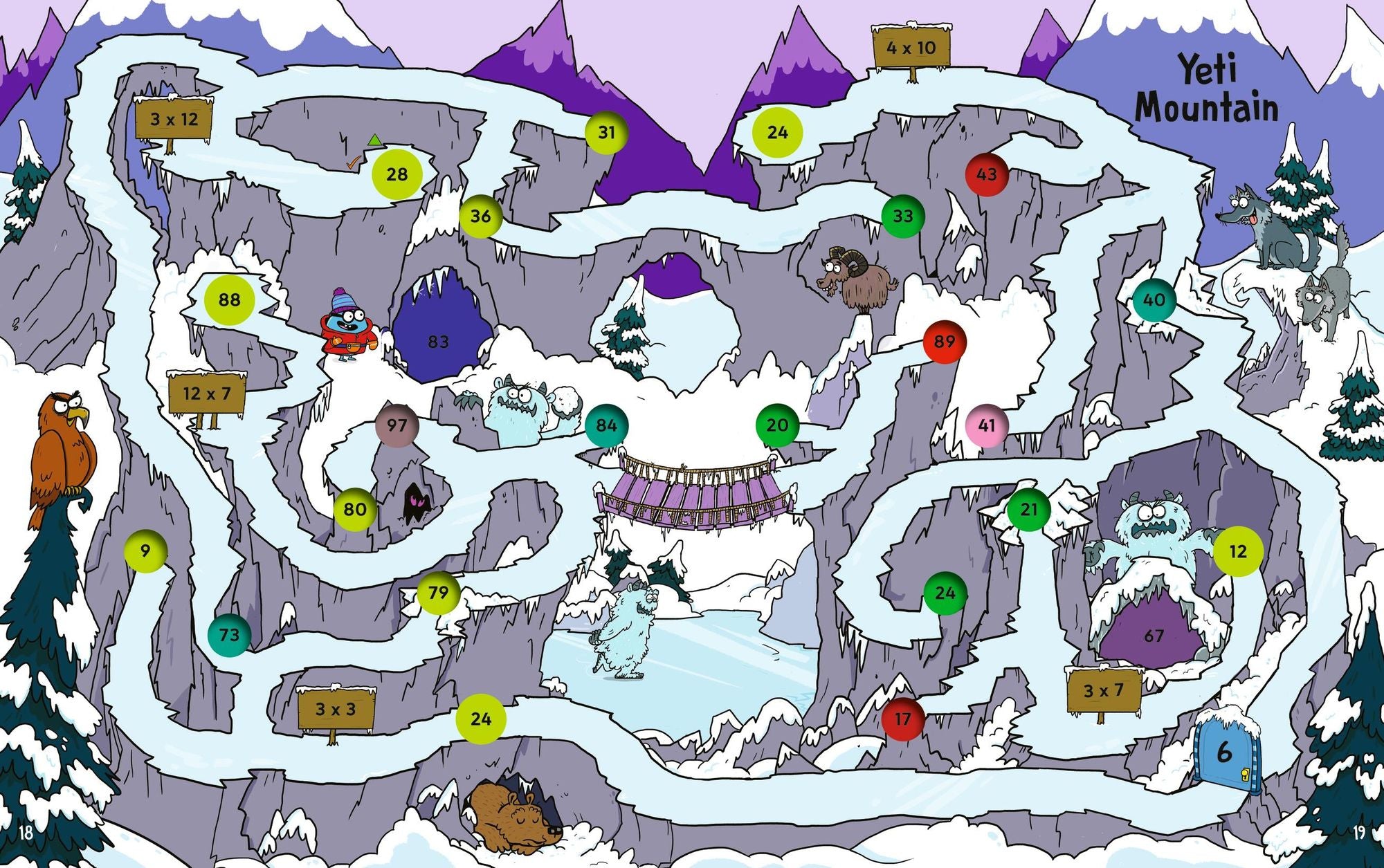 Mega Math Maze: A Multiplication Adventure