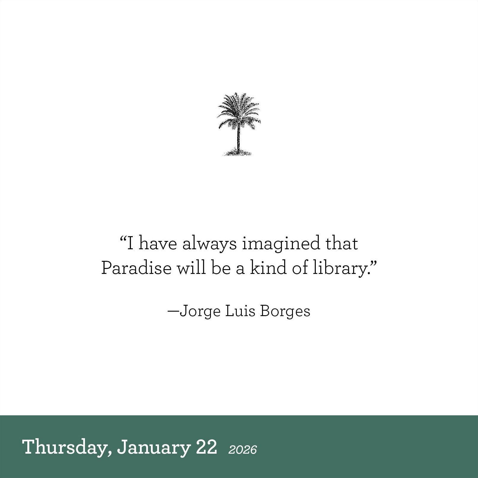 2026 Book Lover's Year Page-A-Day Calendar