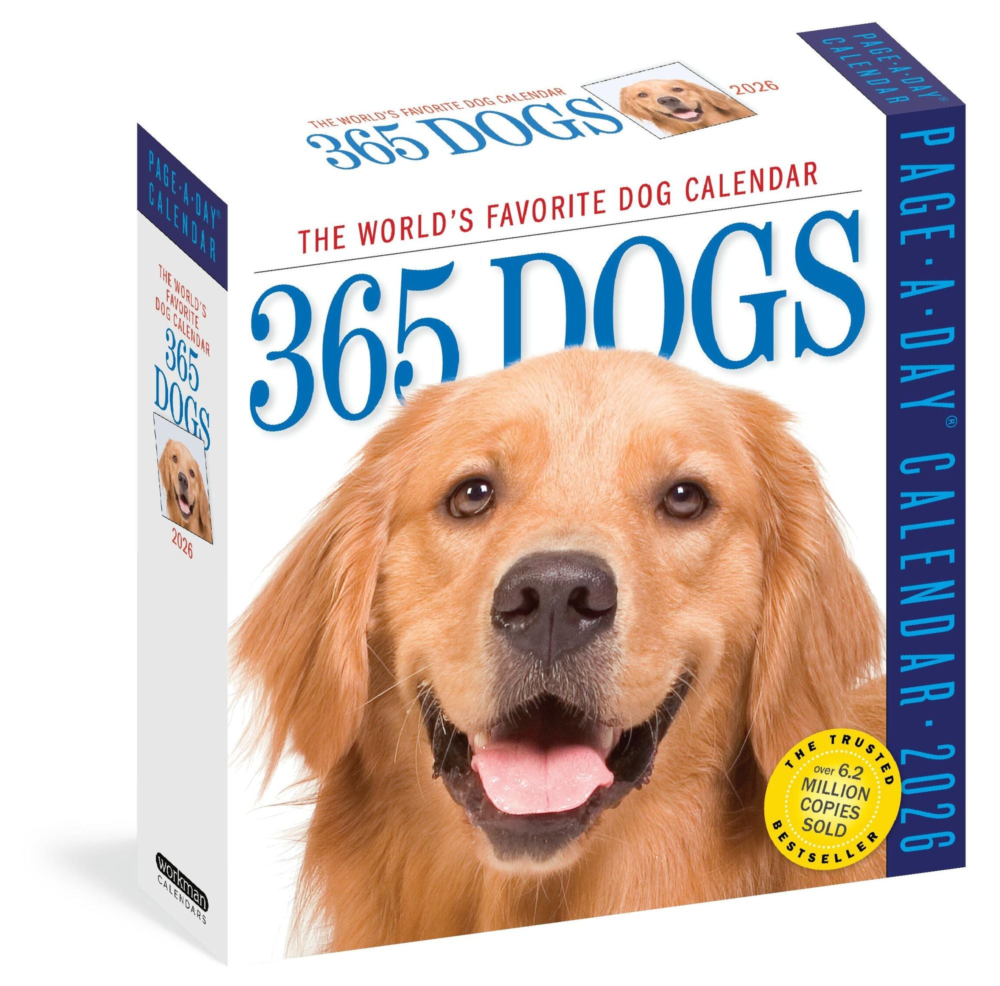 2026 365 Dogs Page-A-Day Calendar
