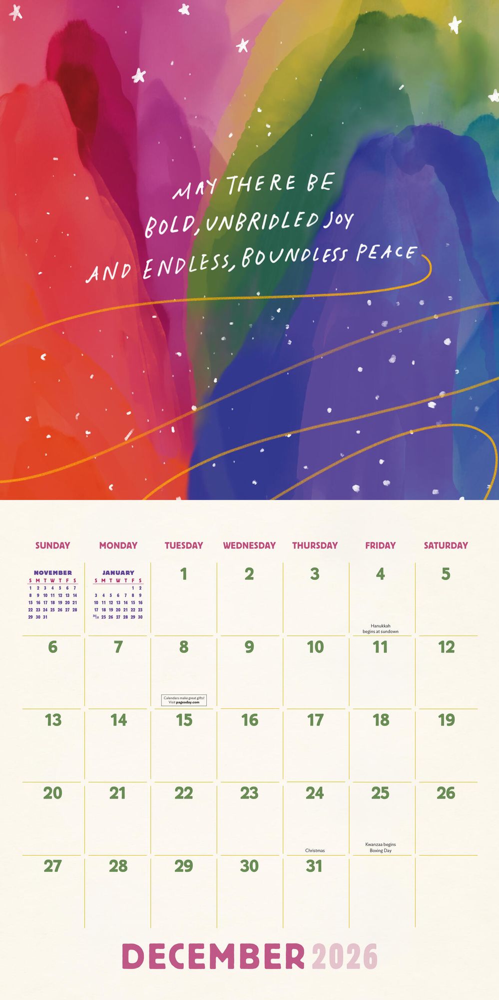 2026 Morgan Harper Nichols: Shine On, Anyway Wall Calendar