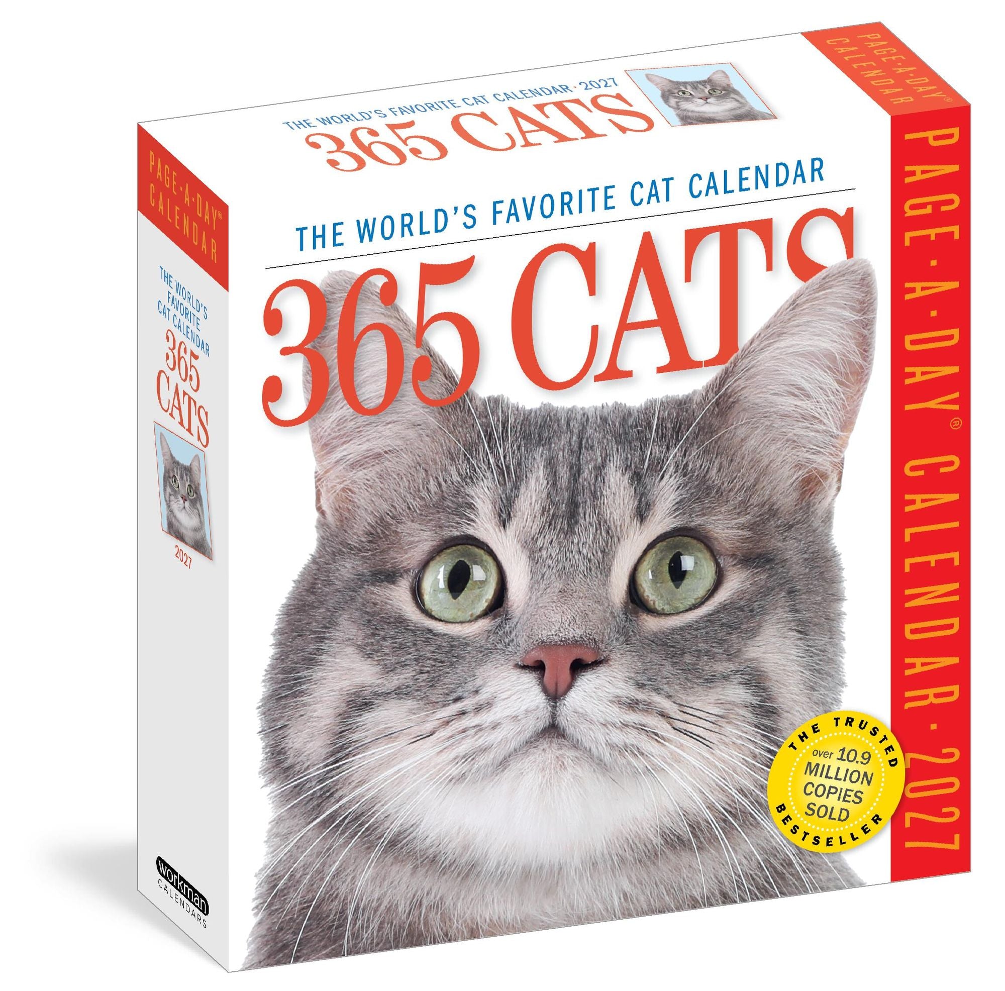 2027 365 Cats Page-A-Day Calendar
