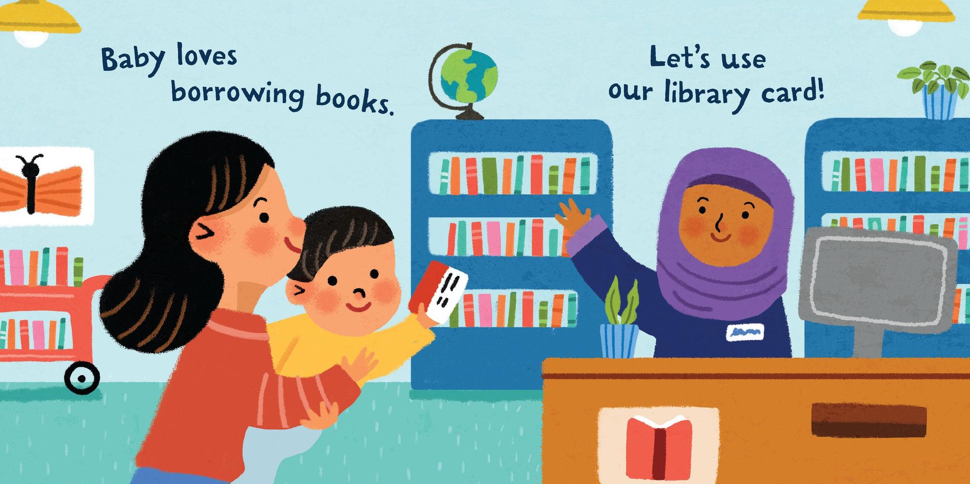 Indestructibles (The Original): Baby Loves the Library (English)