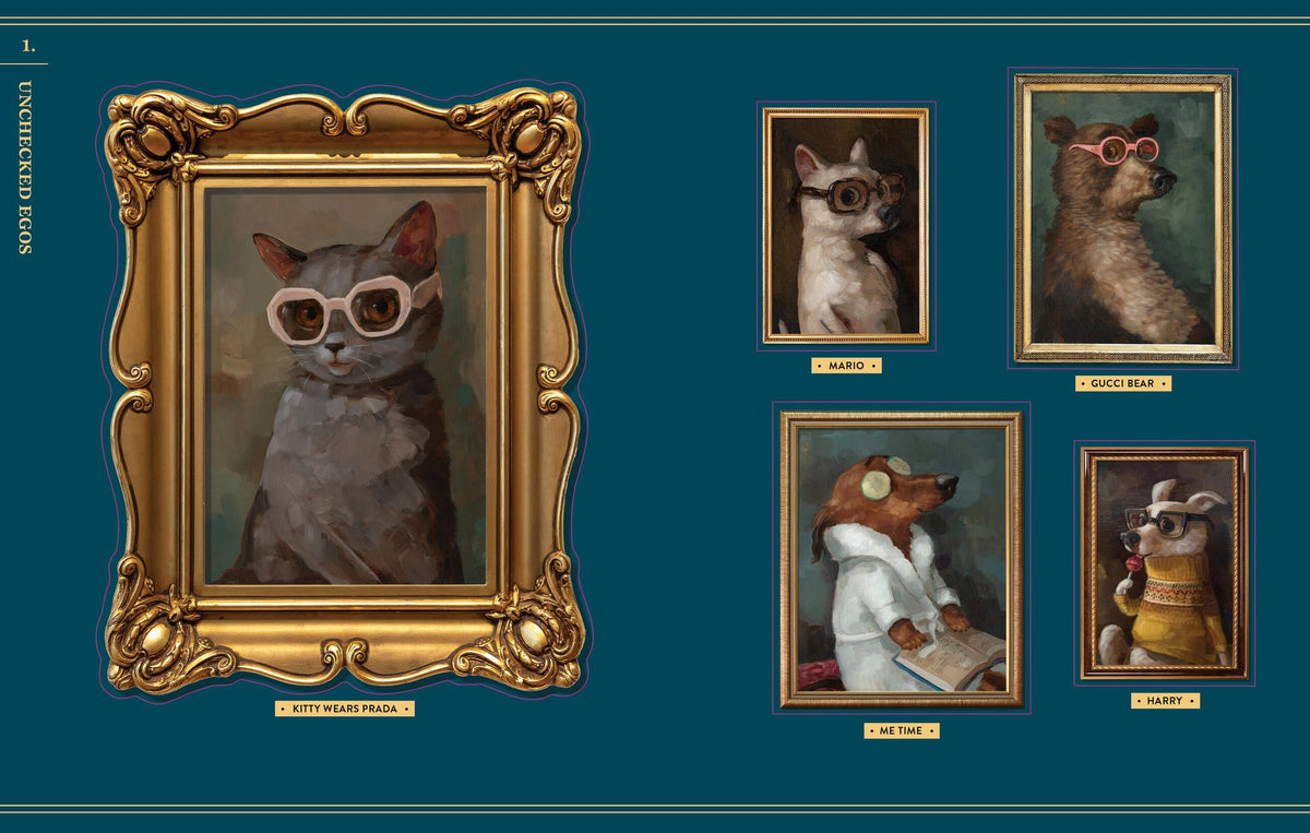 Vanity Fur: The Alison Friend Sticker Book