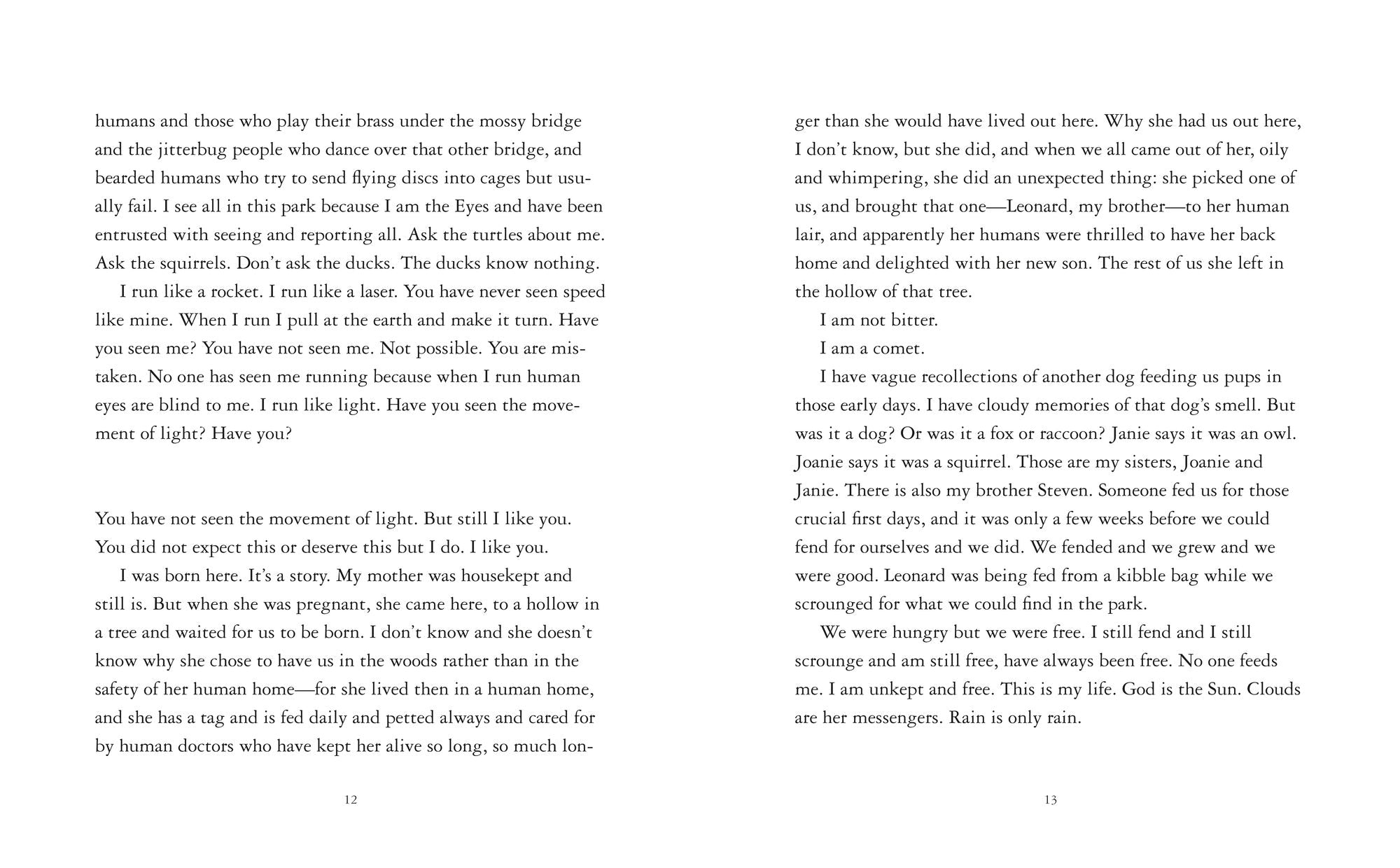 The Eyes and the Impossible (Newbery Medal Winner)