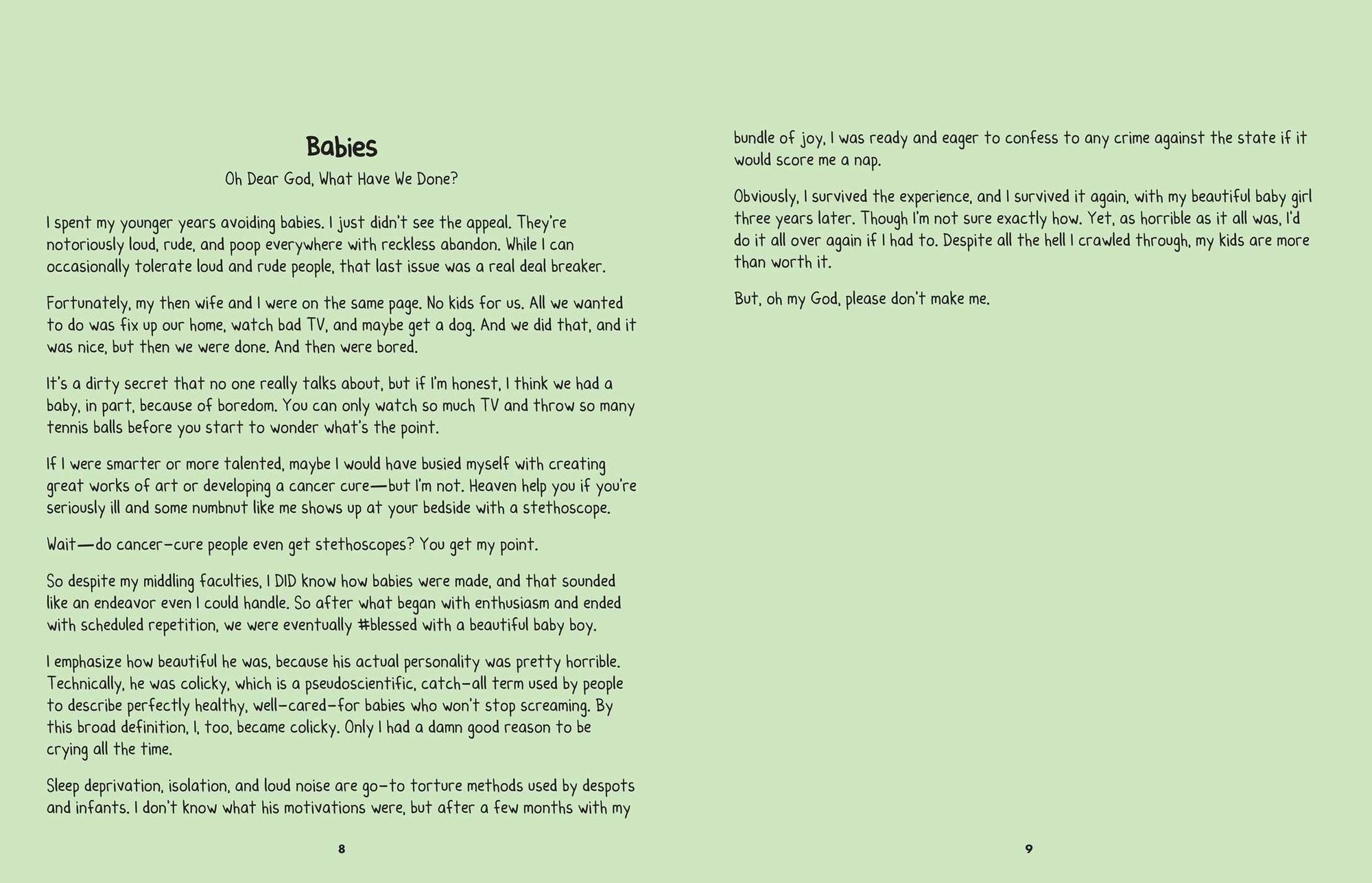 Fowl Language: Winging It: The Art of Imperfect Parenting