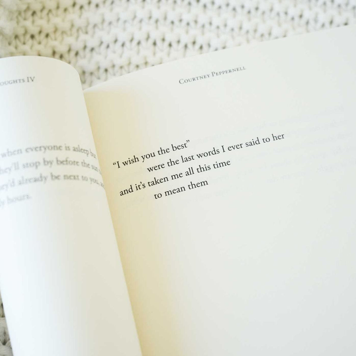 Pillow Thoughts IV: Stitching the Soul