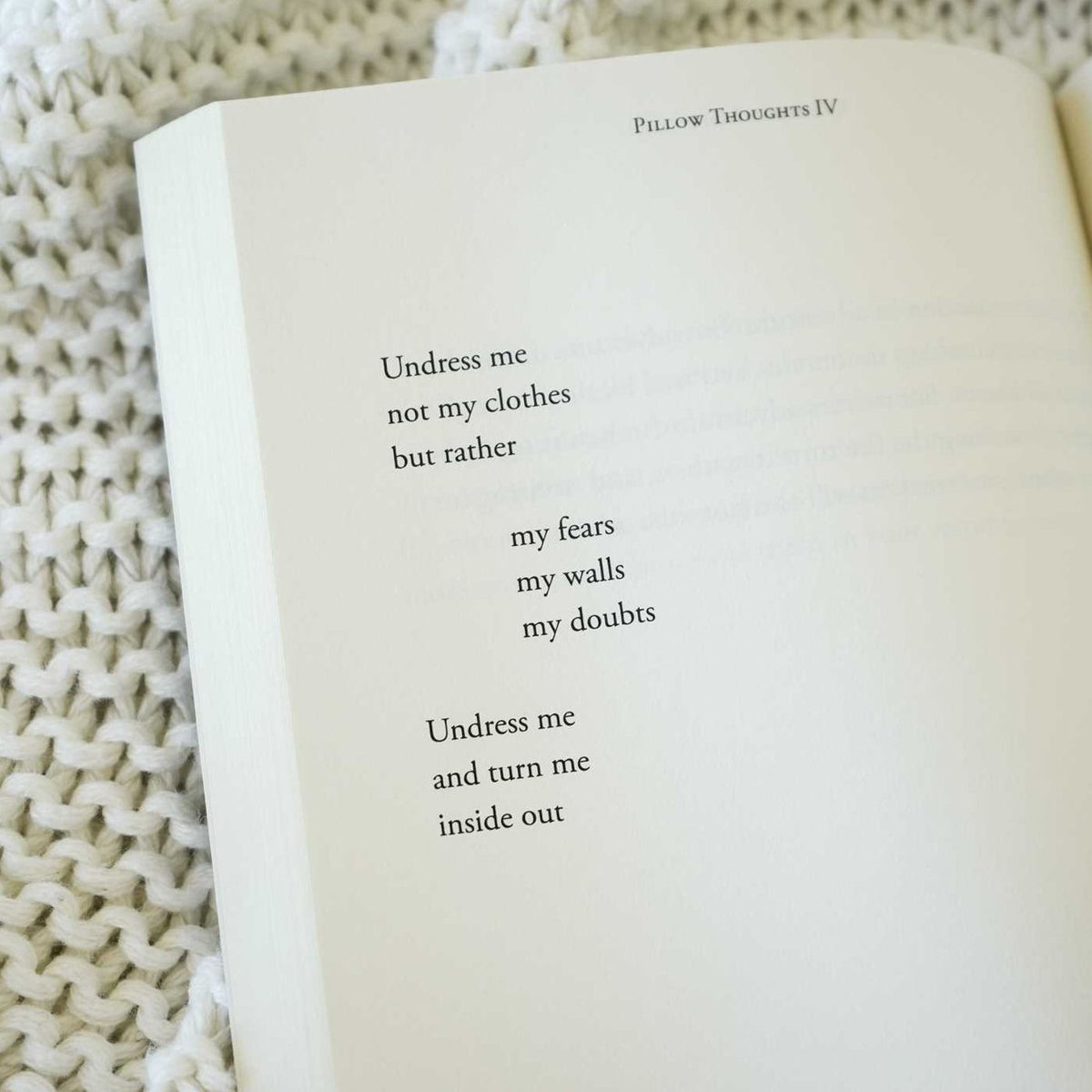 Pillow Thoughts IV: Stitching the Soul