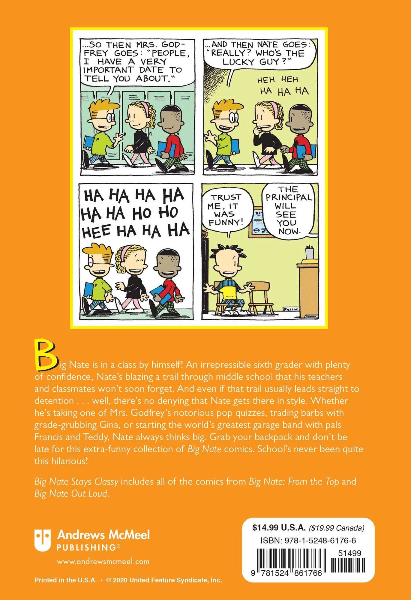 Big Nate Stays Classy: Two Books in One
