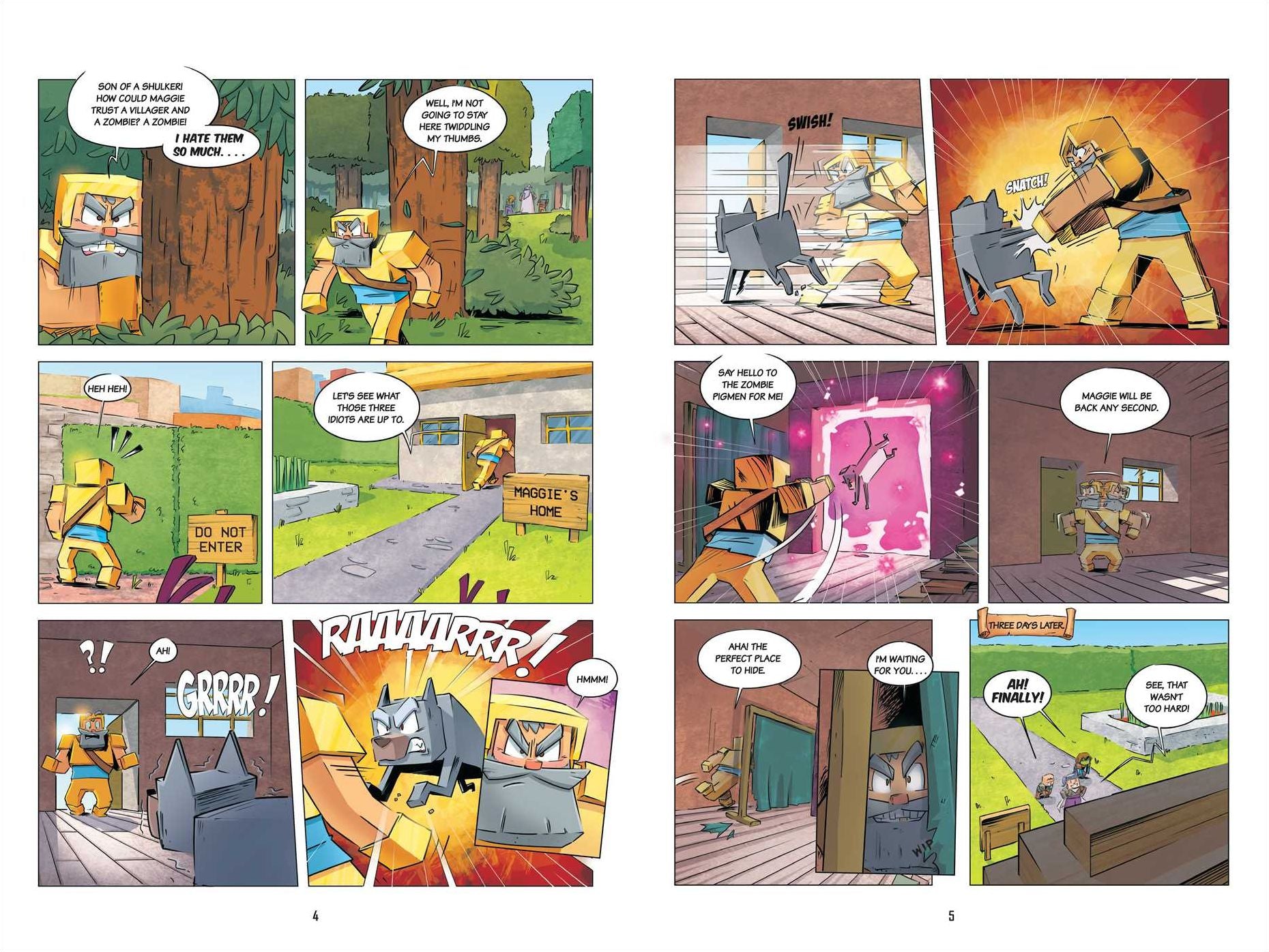 Diary of an 8-Bit Warrior Graphic Novel: An Ominous Threat