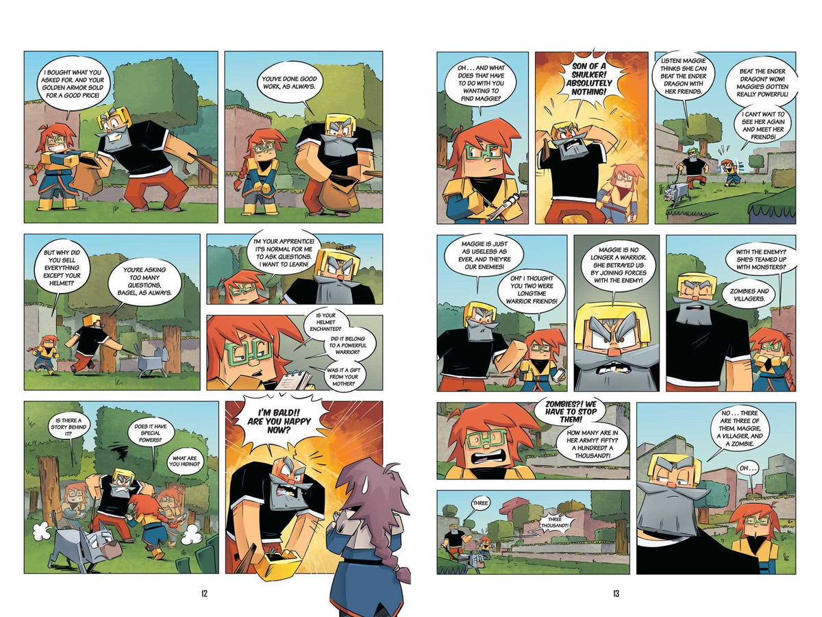 Diary of an 8-Bit Warrior Graphic Novel: An Ominous Threat
