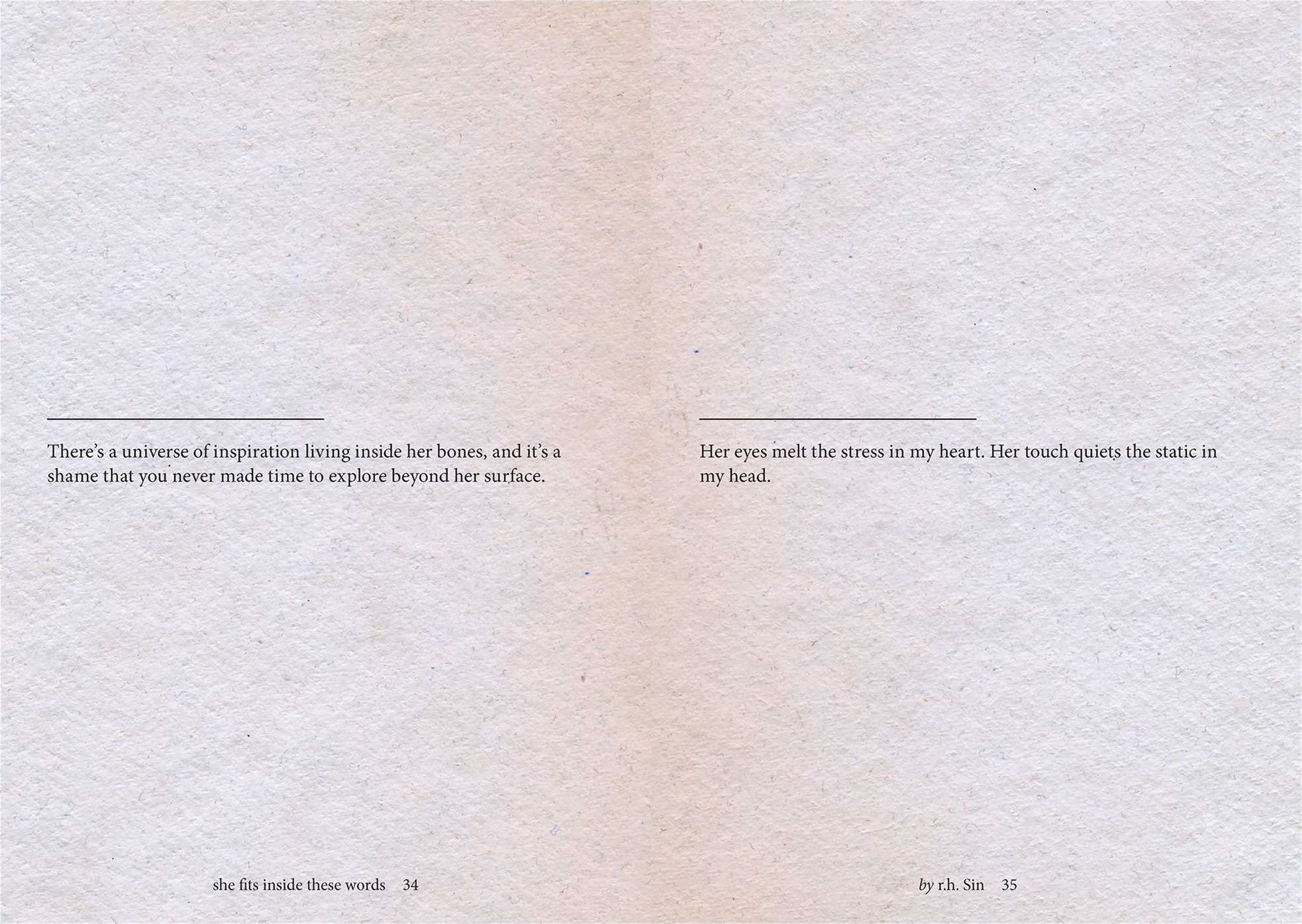 She Fits Inside These Words