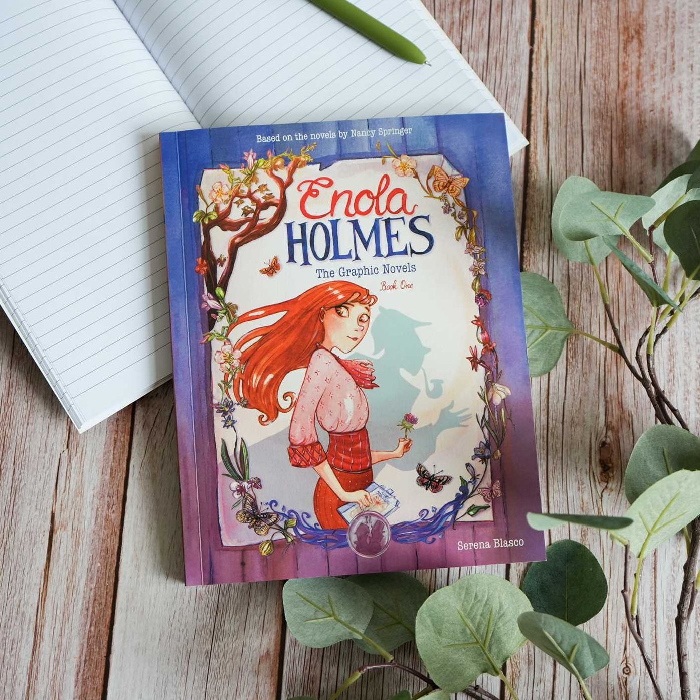 Enola Holmes: The Graphic Novels, Book One: The Case of the Missing Marquess, The Case of the Left-Handed Lady, and The Case of the Bizarre Bouquets