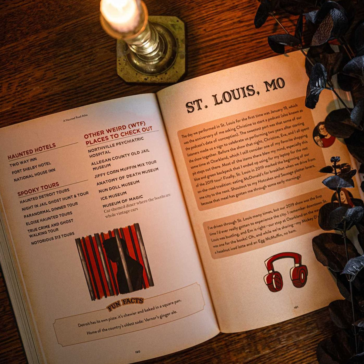 A Haunted Road Atlas: Sinister Stops, Dangerous Destinations, and True Crime Tales