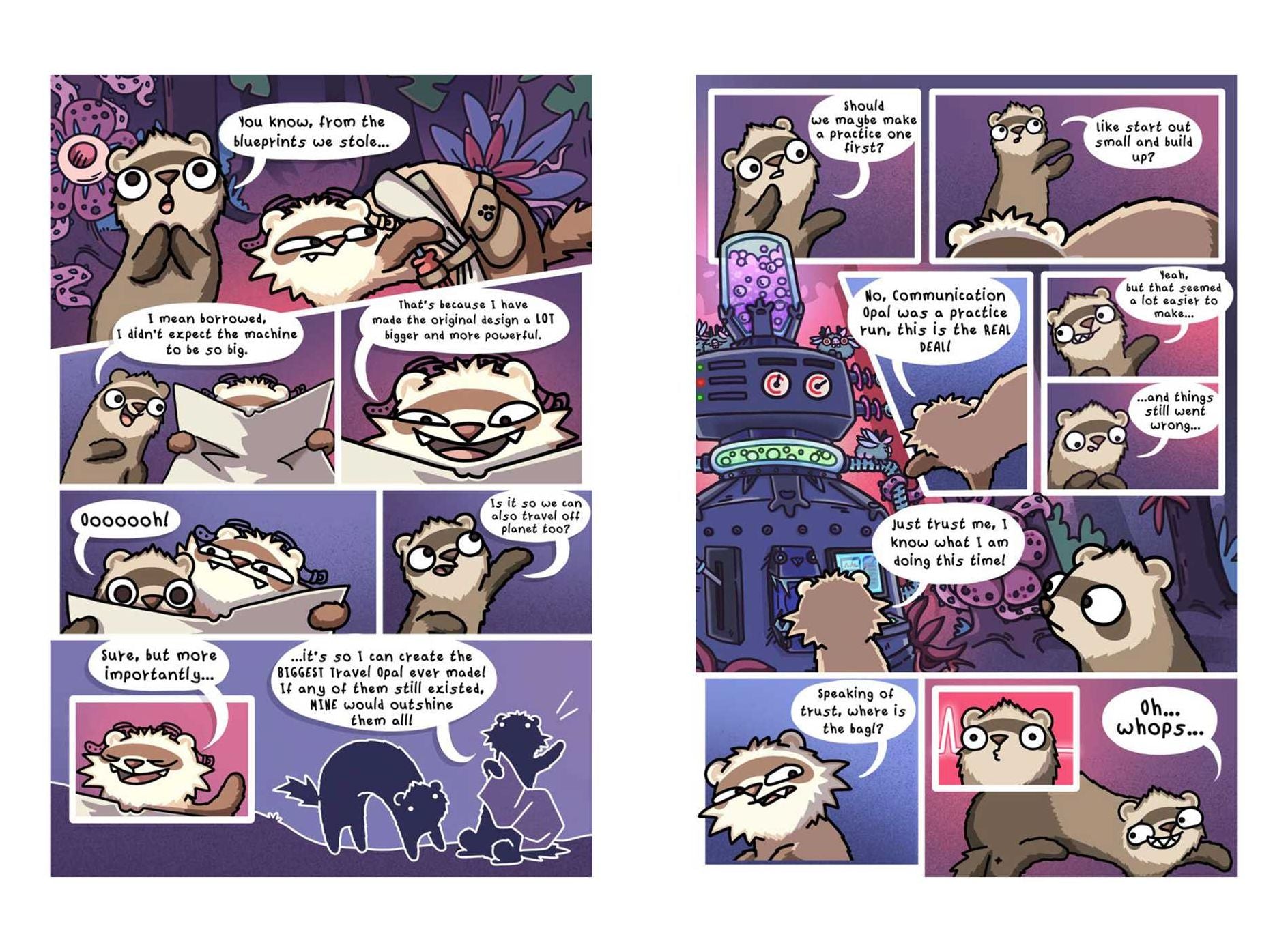 Ferrets from Planet Ferretonia!