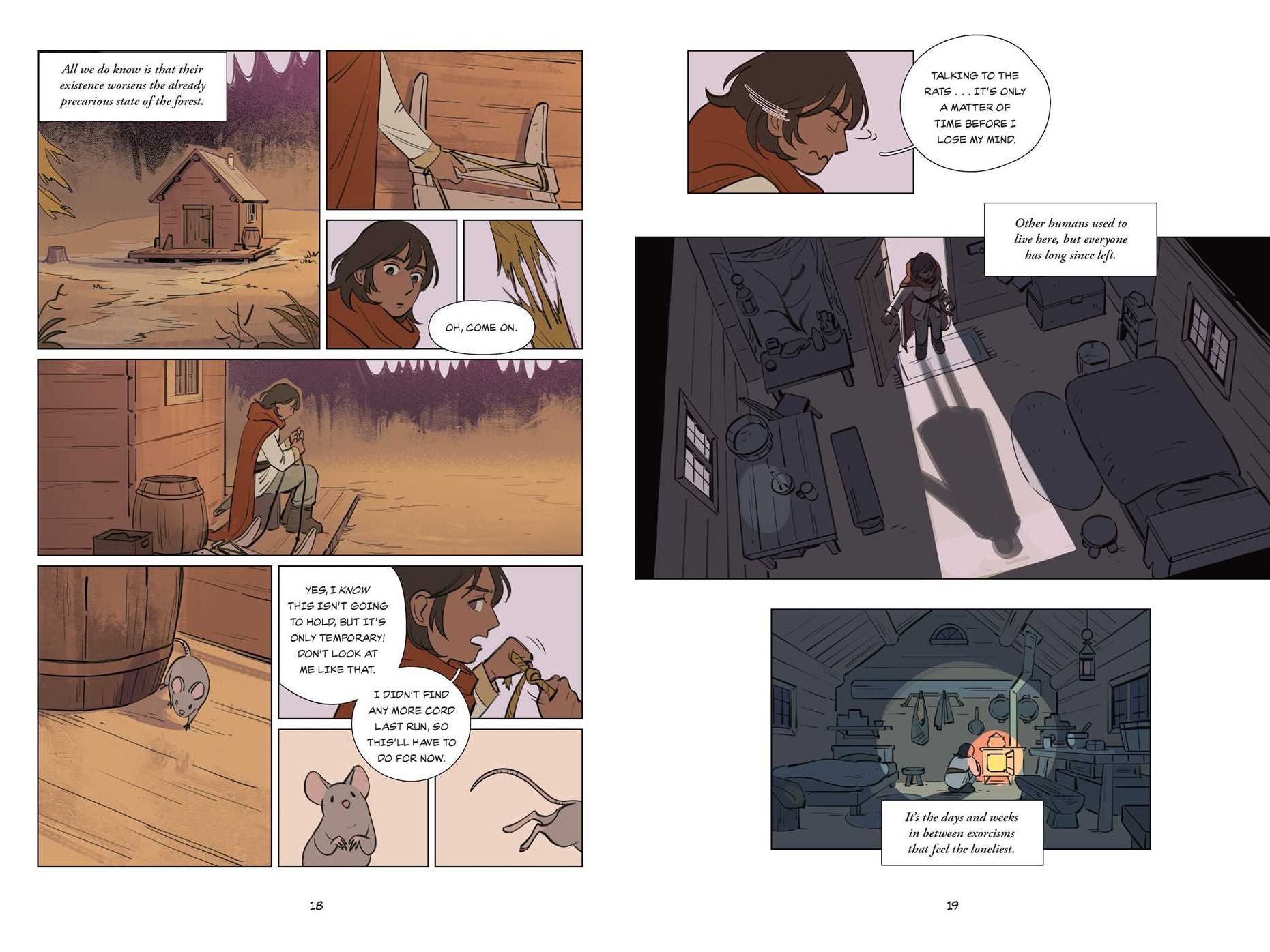 Red and the Wolves: A Graphic Novel