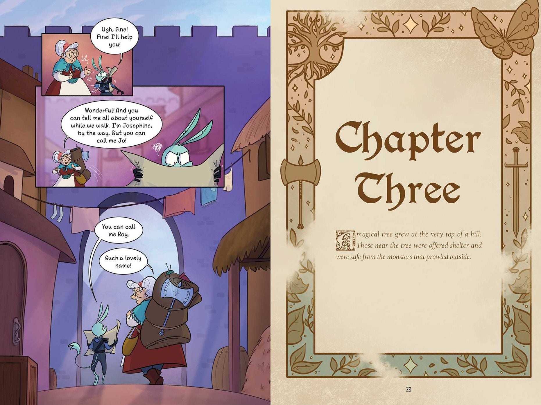 Kingdom Unraveled: A Closely Knit Graphic Adventure