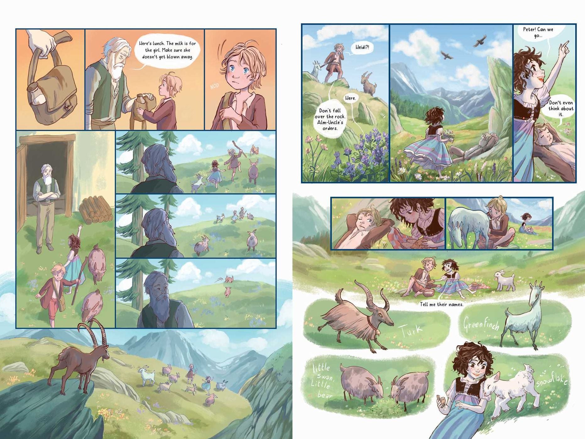 Heidi: A Graphic Novel