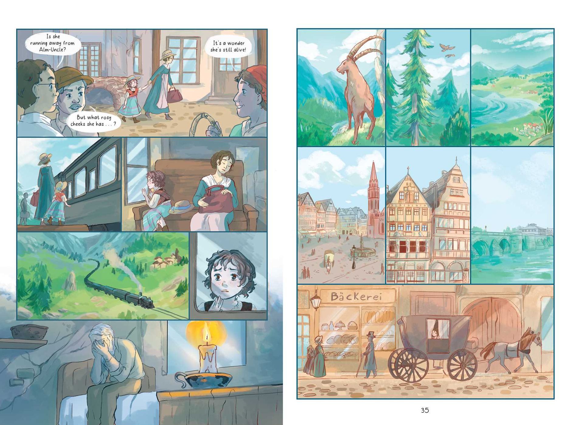 Heidi: A Graphic Novel